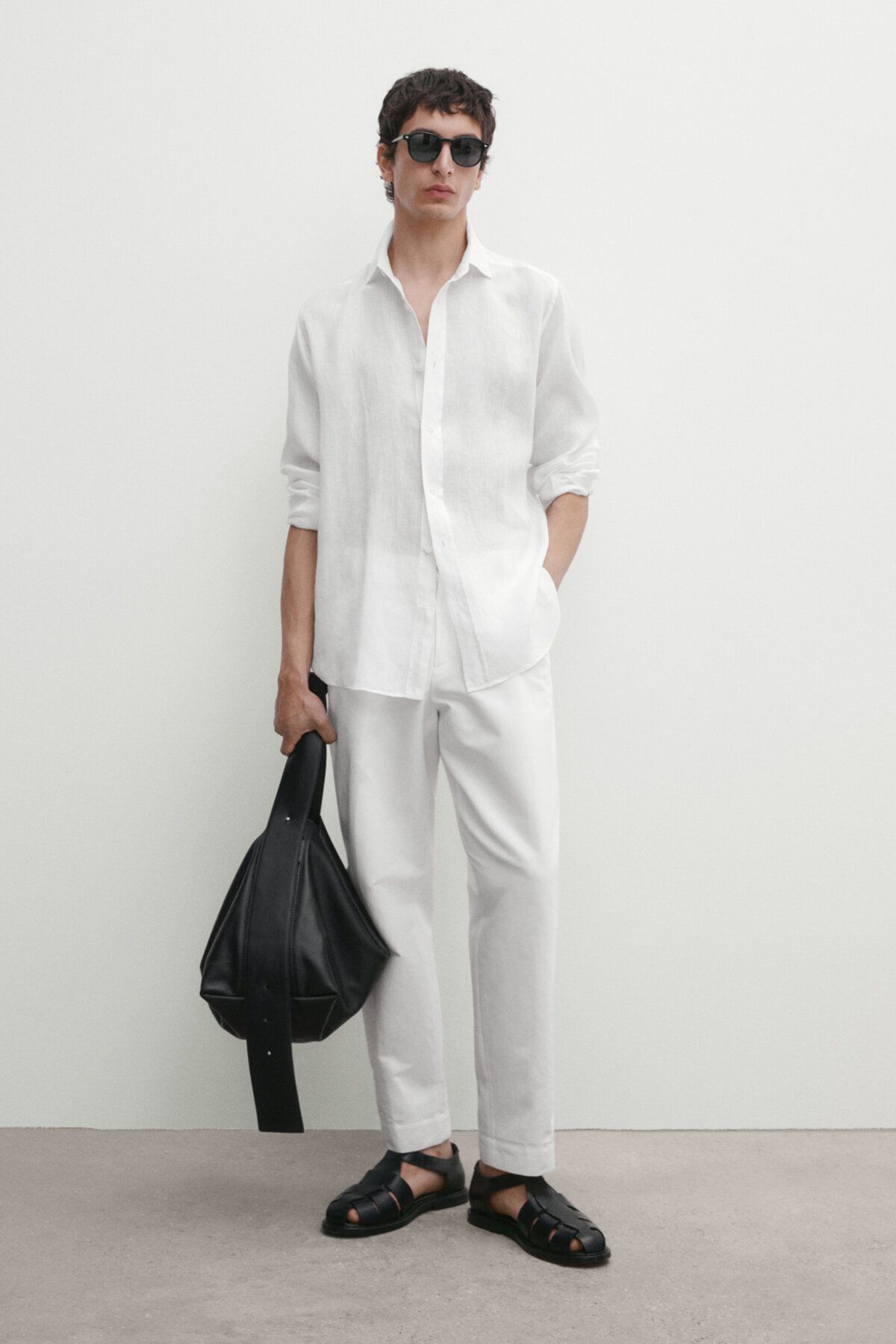 Massimo Dutti Regular Fit %100 Keten Gömlek
