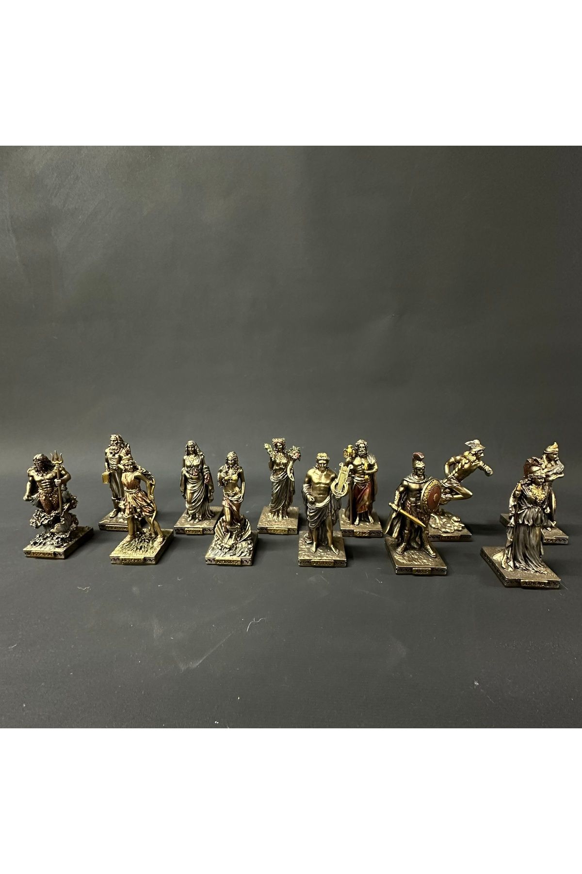AresAltes Yunan Mitolojik Heykelcikler Veronese Design Mitolji Apollo Zeus Ares  Afrodit Hermes Athena Artemis