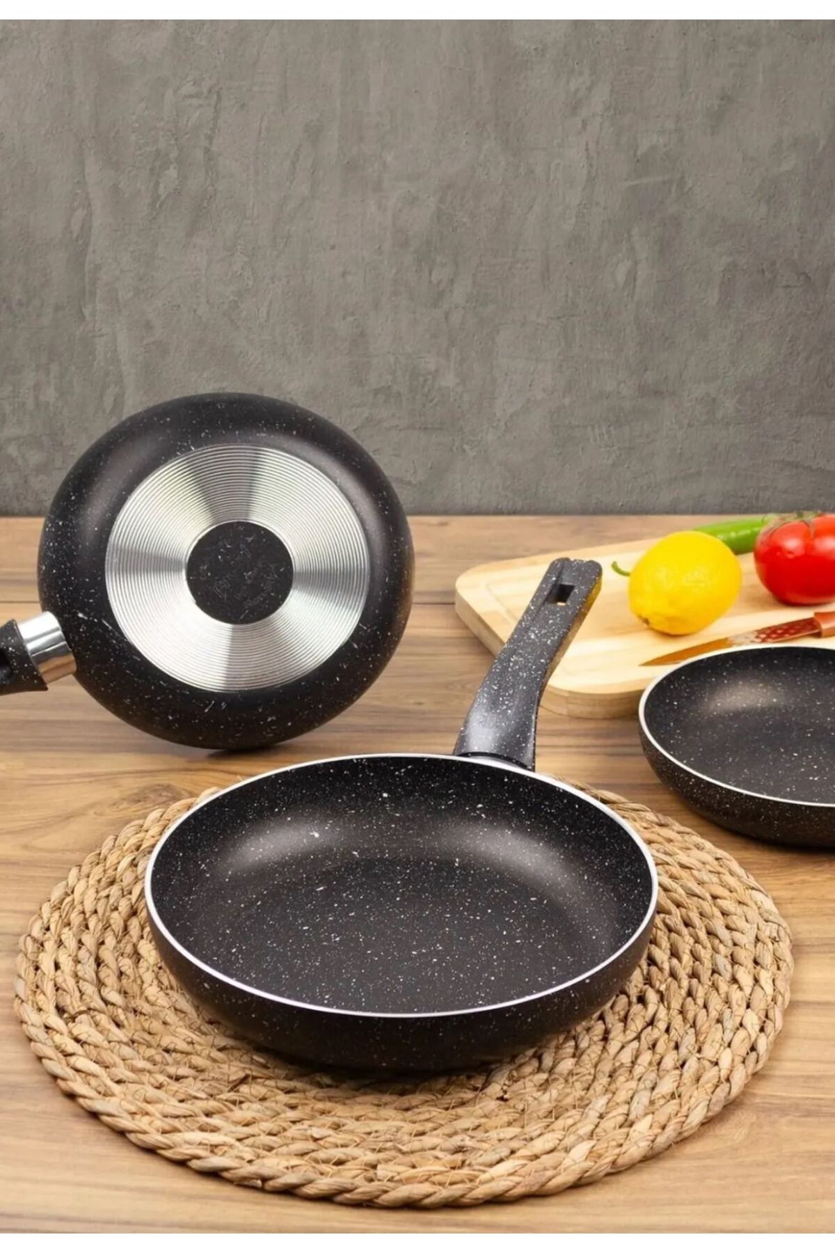Lavoro Granit Gri Tek Sap Tava 16cm (1 ADET)