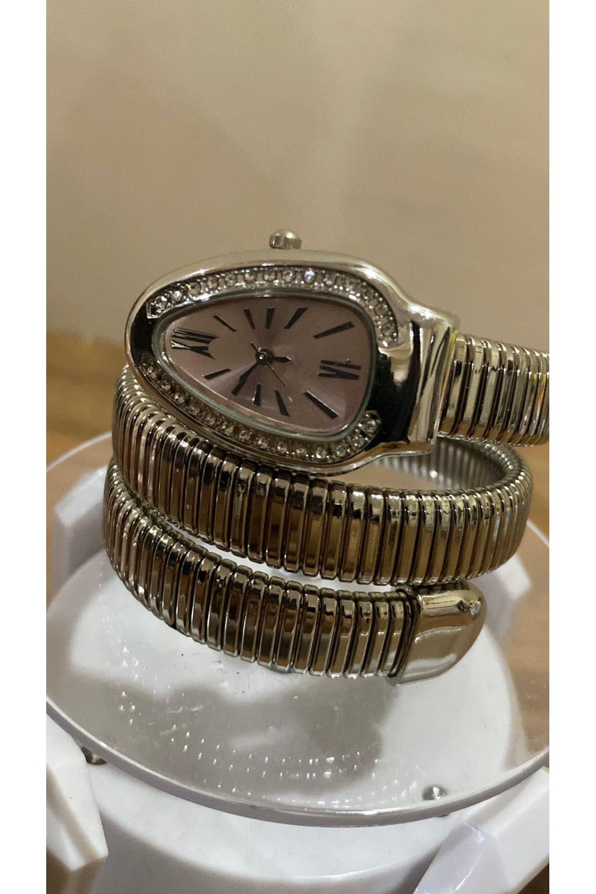 drop Yeni Sezon 2025 Blvgari Model Serpenti  Yılan Sarmal Kol Saati