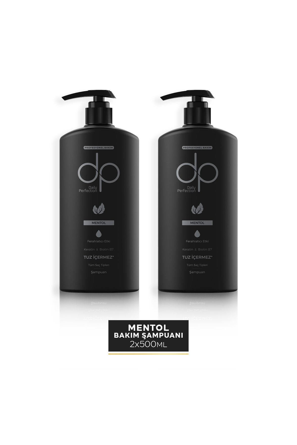DP Daily Perfection Şampuan Mentol 500 ml X 2 Adet