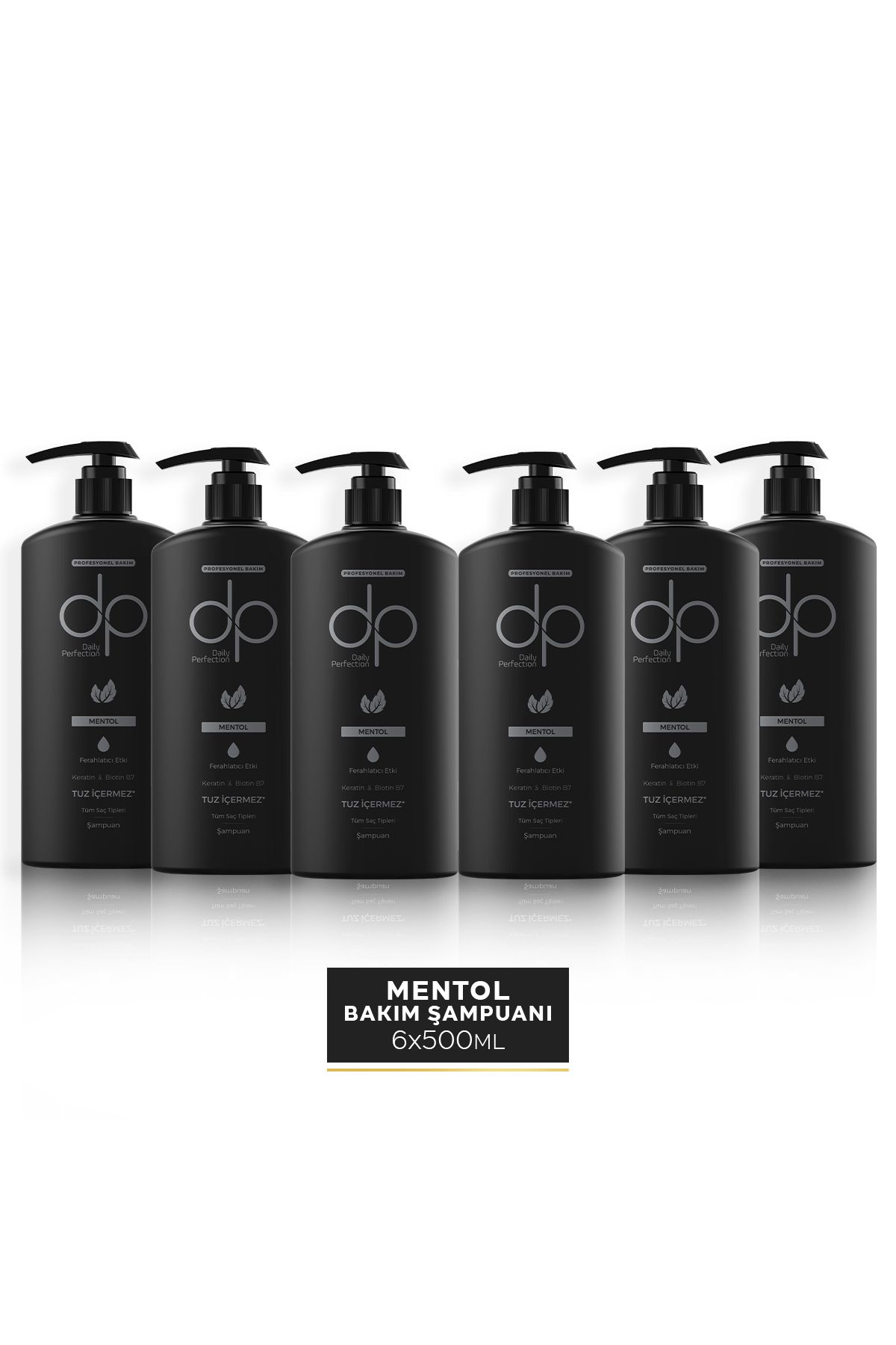 dp Daily Perfection Şampuan Mentol 500 ml X 6 Adet
