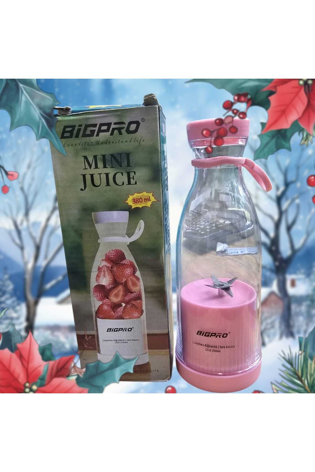 Aura bigpro mini taşınabilir şarjlı blender smoothie