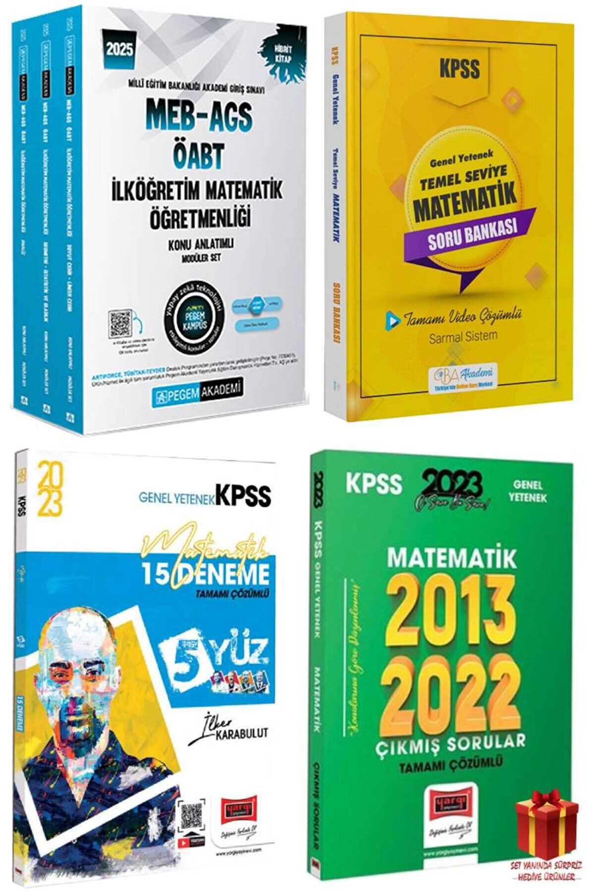 Pegem Akademi Yayıncılık 2025 Pegem MEB AGS ÖABT İlköğretim Matematik 