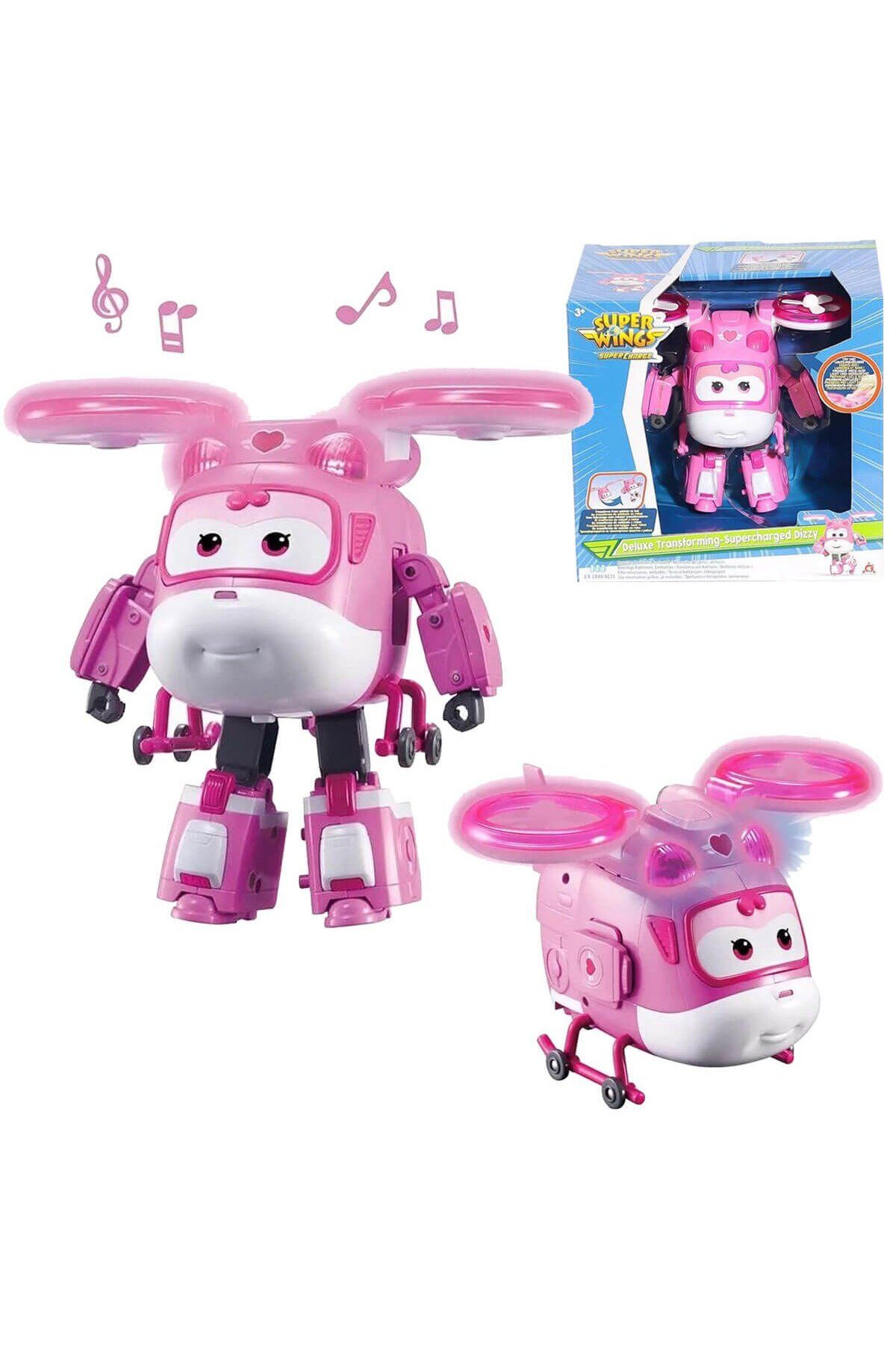 Harika Kanatlar Dönüşen Deluxe Super Charge Dizzy Figürü MG40434
