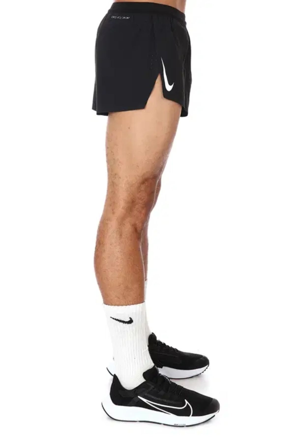 Nike Aeroswift Erkek Siyah Koşu Şort CJ7837-010