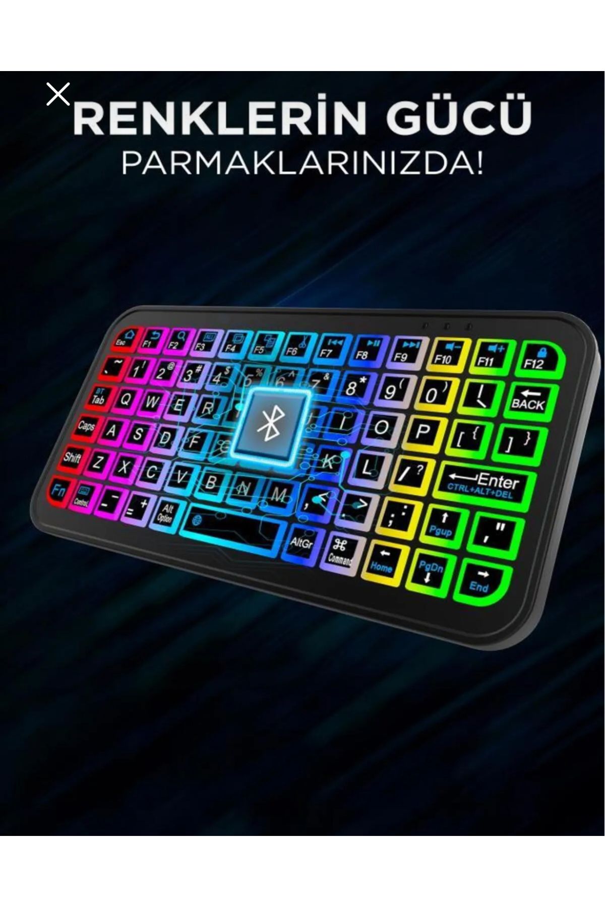 Novas M7 Siyah Keyboard 10 mm