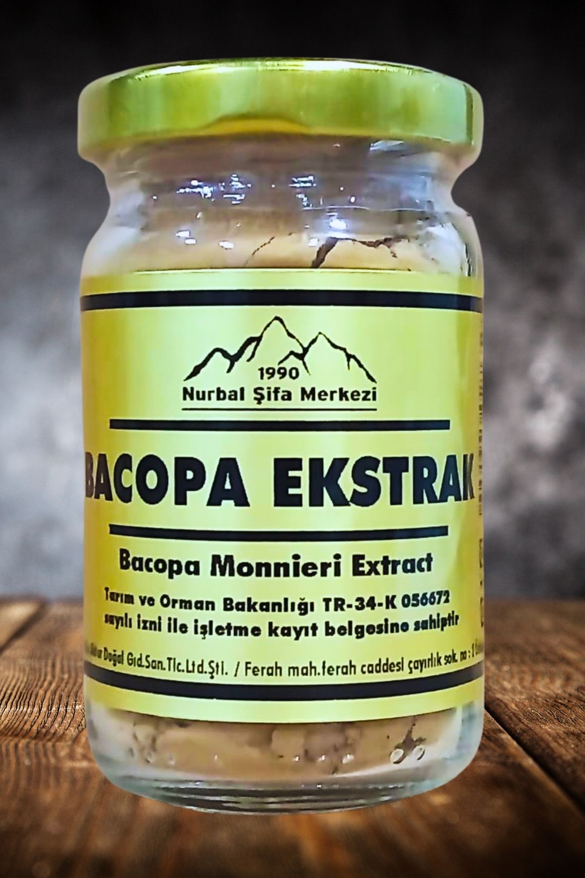 Nurbal Şifa Merkezi Bacopa Monnieri Ekstrak 50 Gr