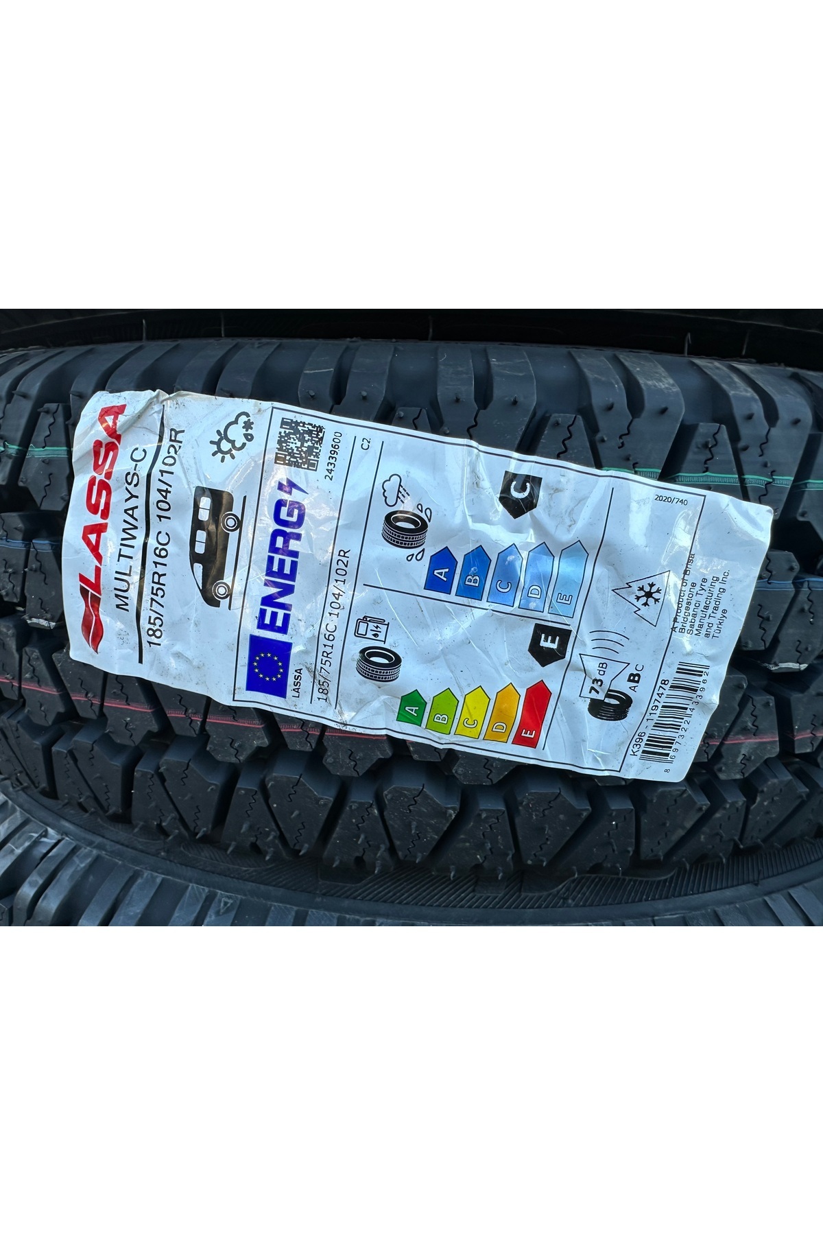 185/75R16C 8PR 104/102R MULTİWAYS-C LASSA (2024)