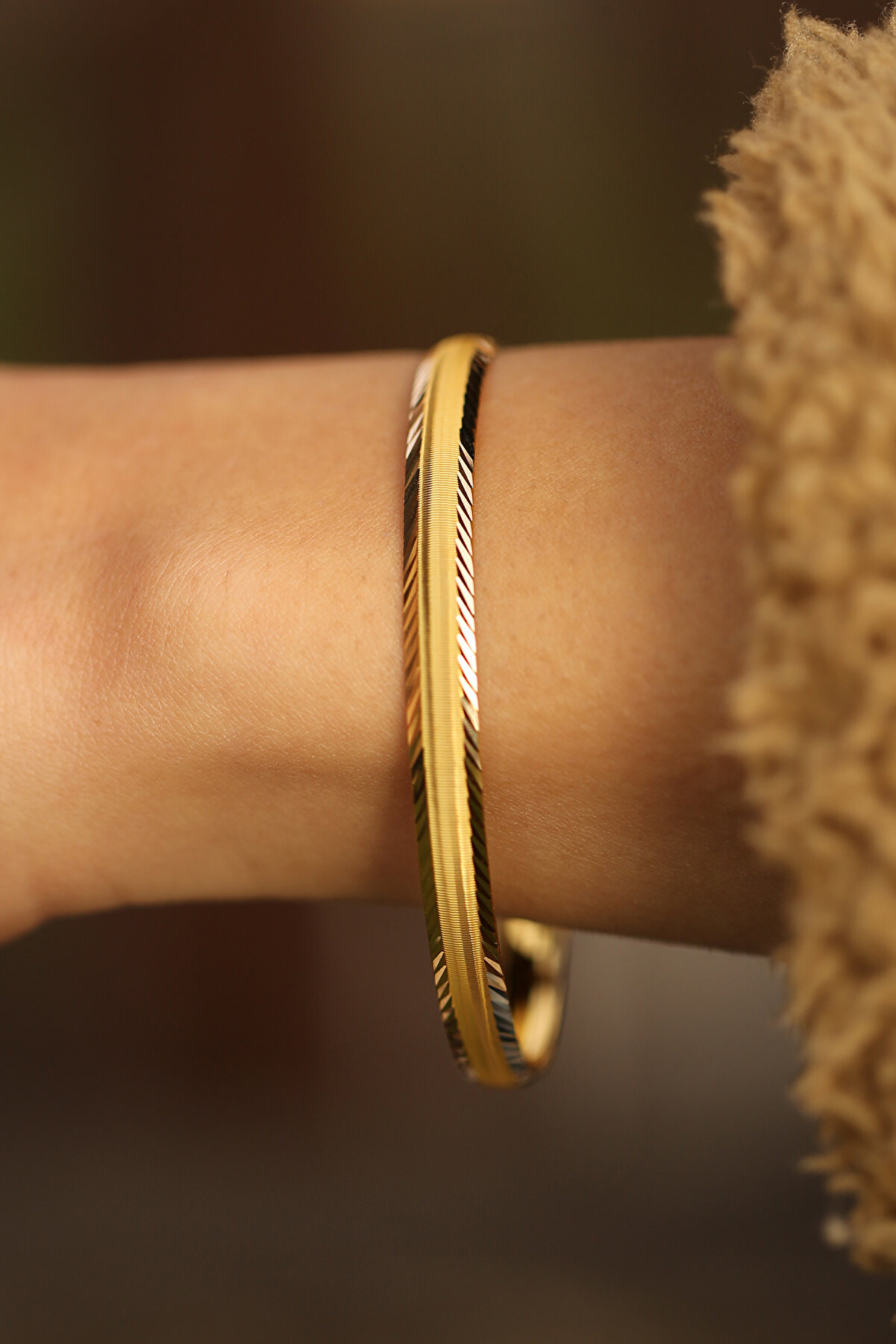 Çgk Çiğdem Gürel Kuyumculuk Altın Hediyelik Bilezik - Efsanevi Şık Tasarım