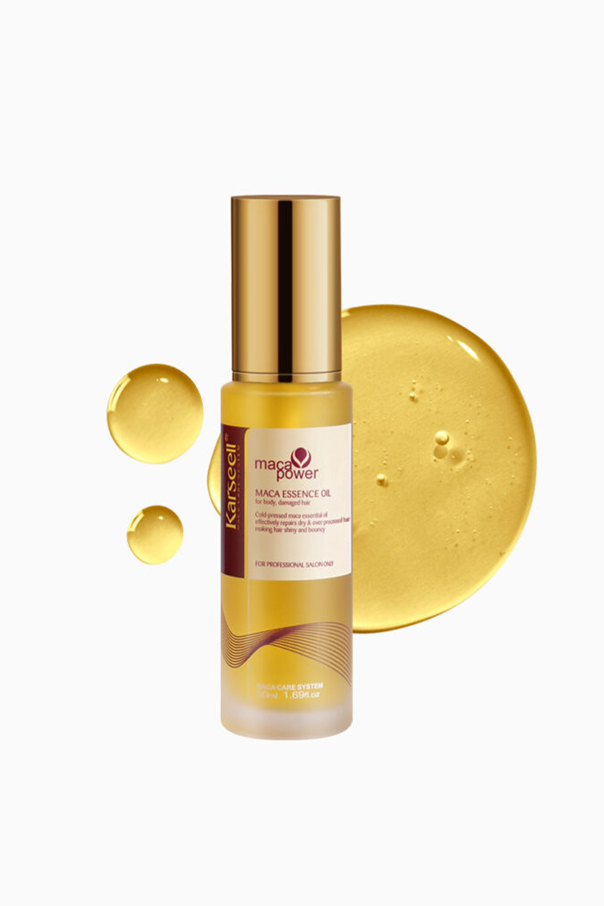 Karseell Argan Yağı ile Saç Bakım Yağı 50 ml - Maca Özü İçerikli
