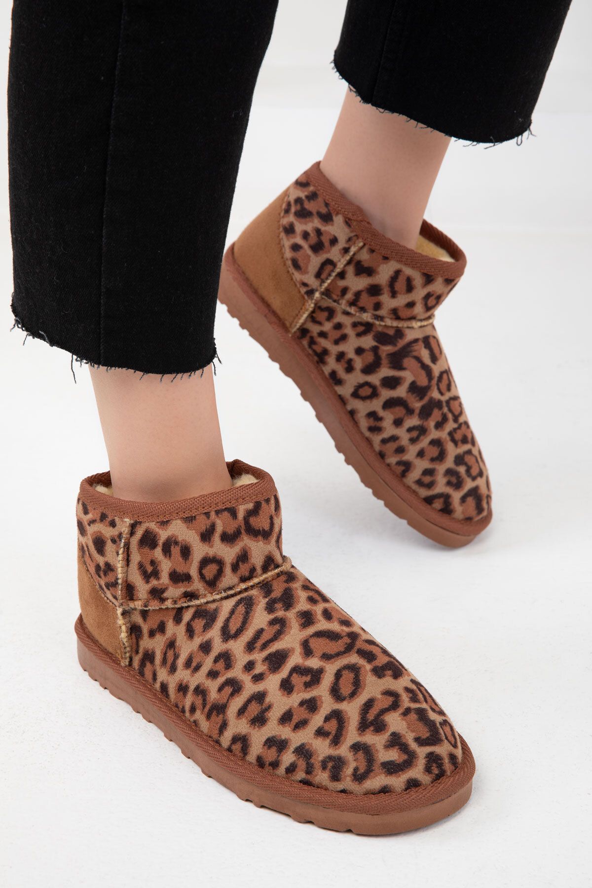 SOHO Leopar Kadın Bot & Bootie 20024