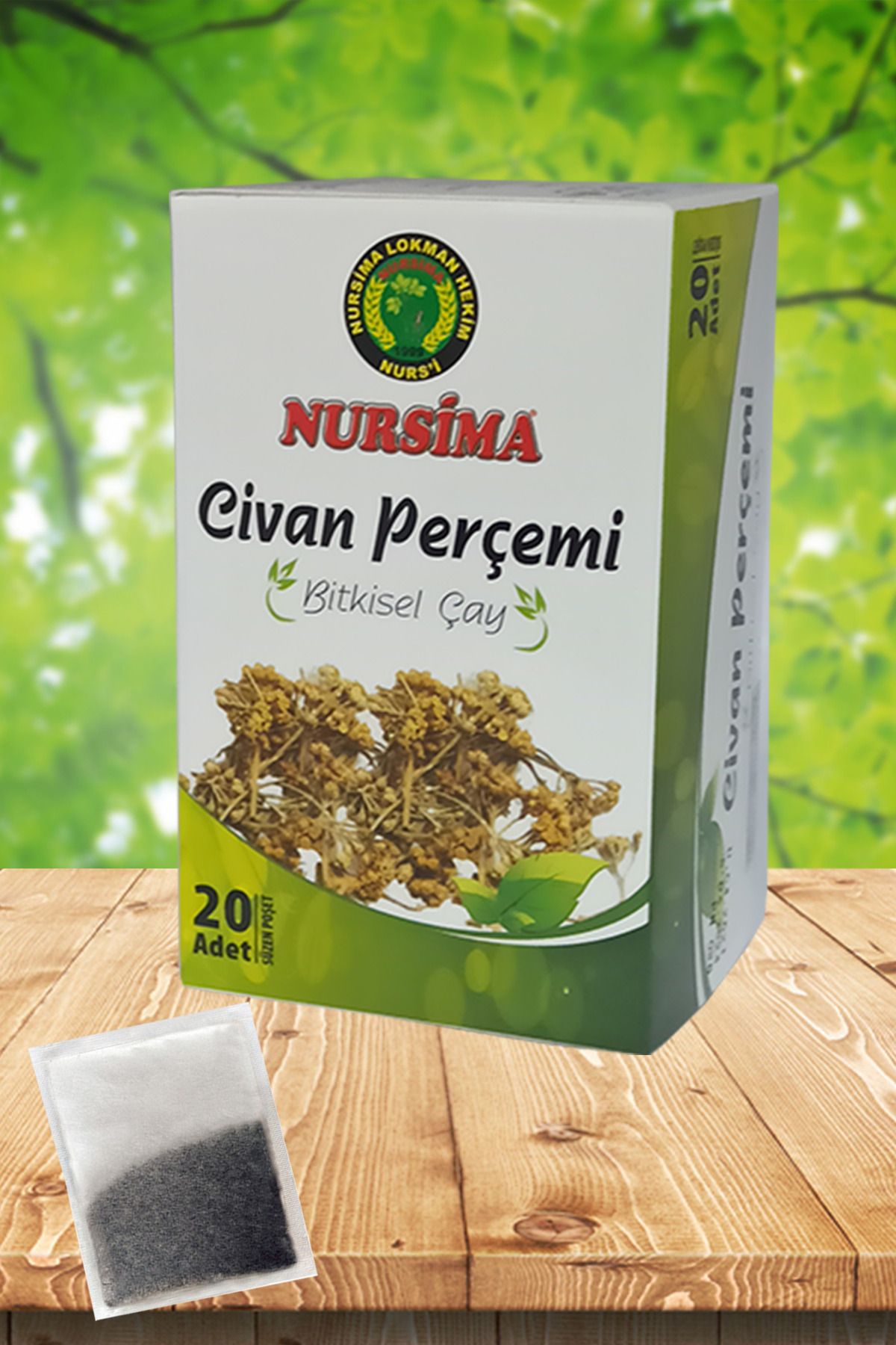 Nursima Civan Perçemi Bitkisel Çay 20 'li Süzen Poşet