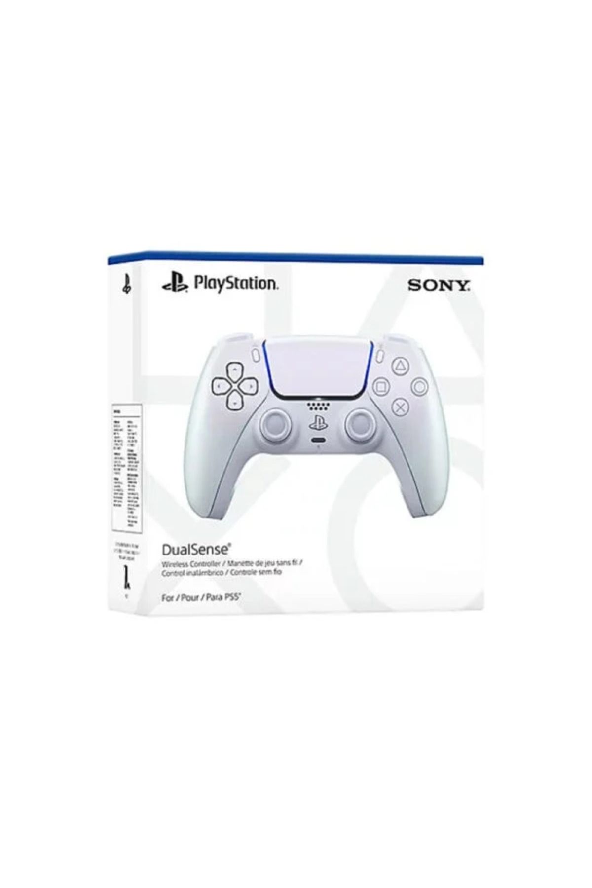 Sony Playstation 5 Chroma Pearl Dualsense Controller (ithalatçı Garantili )