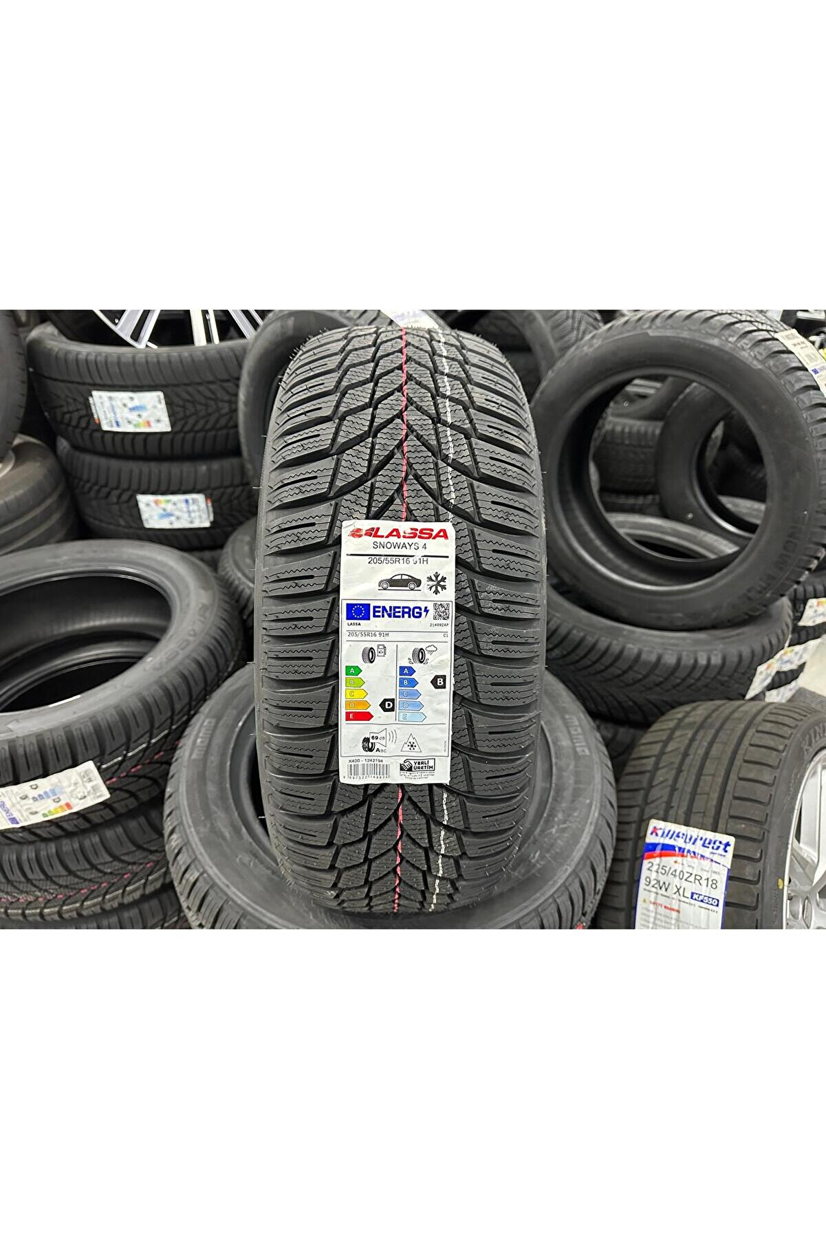 205/55/R16 91H LASSA SNOWAYS 4 KIŞ LASTİĞİ (ADET FİYATIDIR)