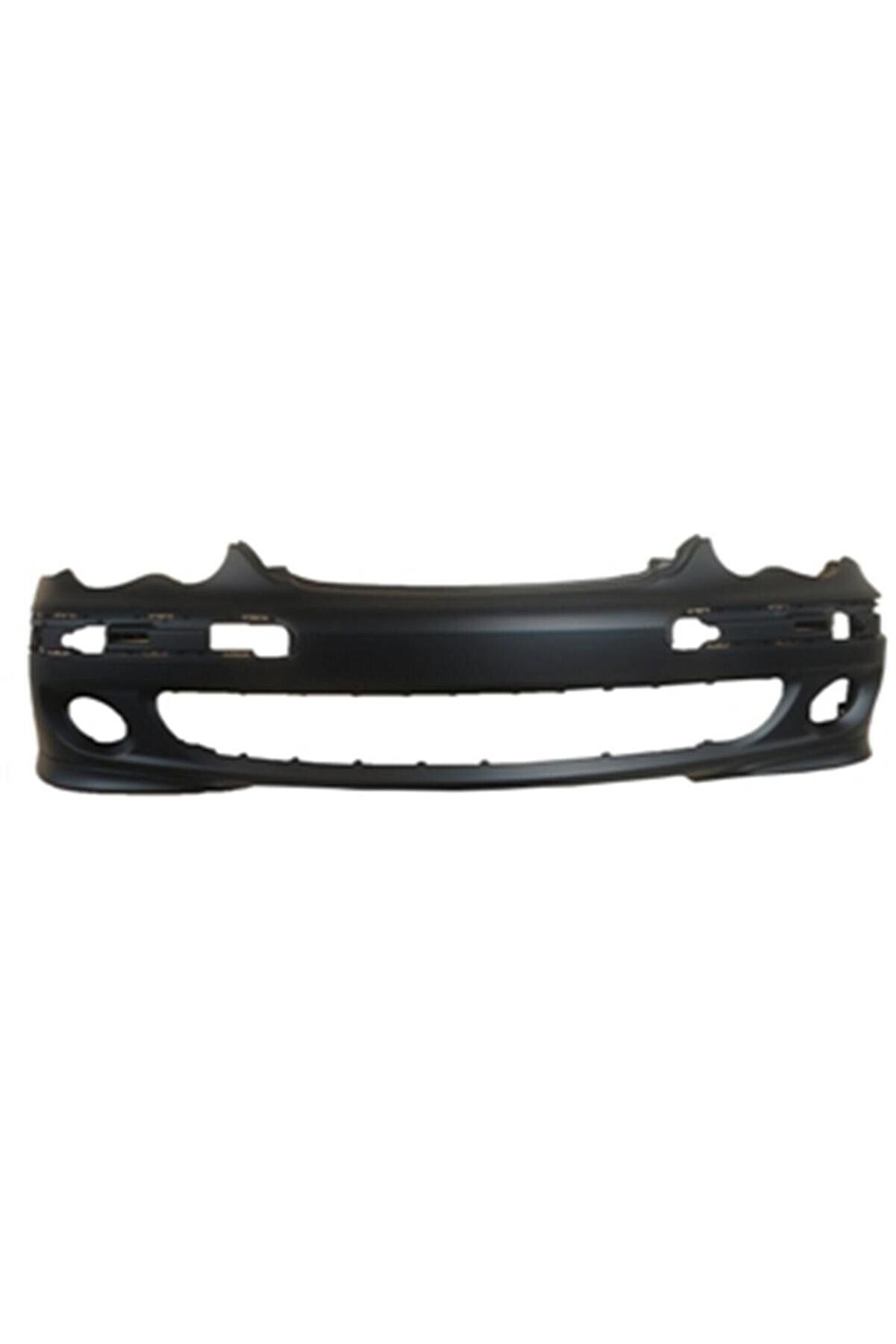 OEM NO A2038853025 UYUMLU MERCEDES C CLASS W203 05/07 ÖN TAMPON SİYAH (SİS/BANT DELİKLİ/YIKAMASIZ(CL