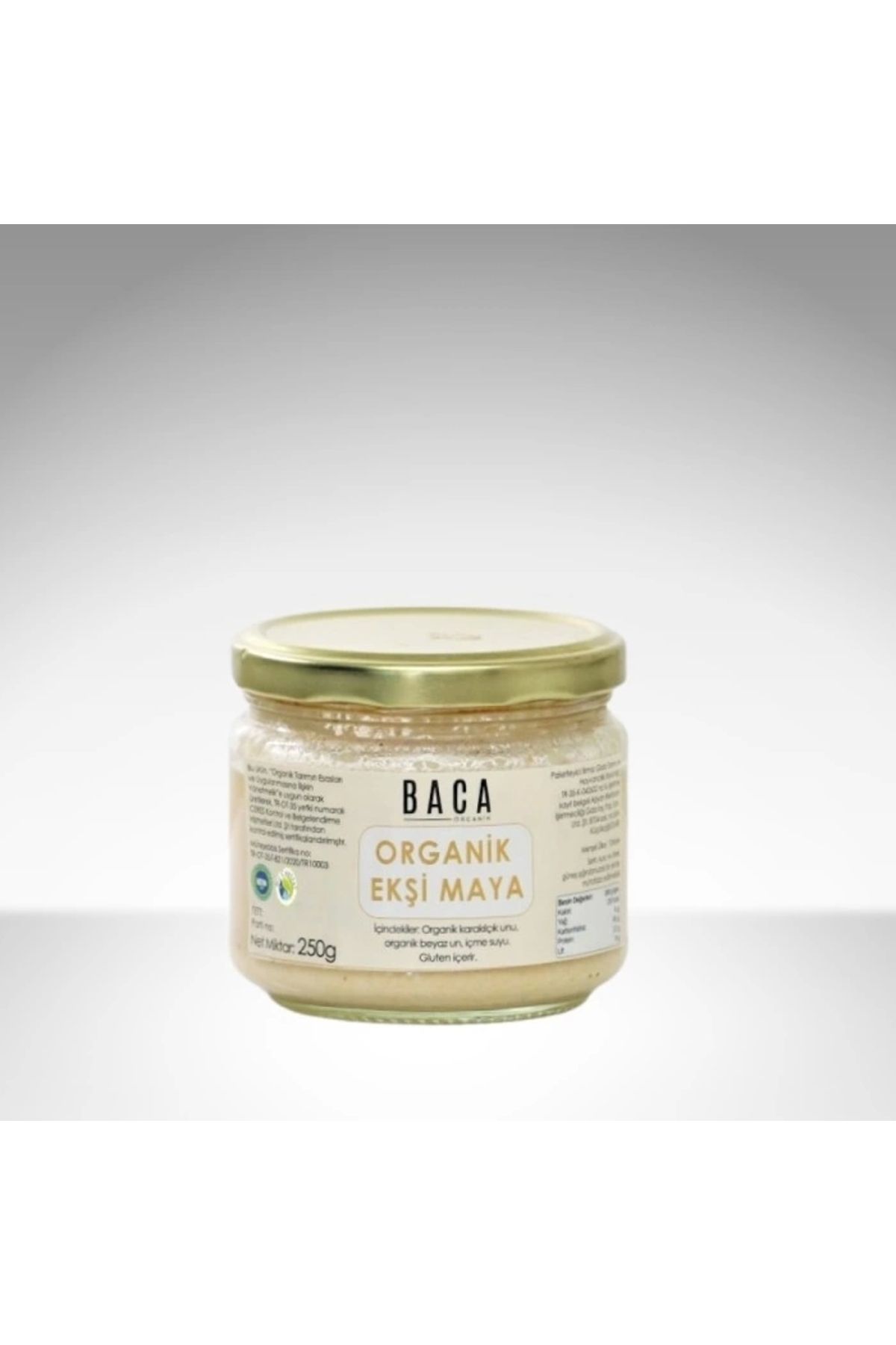 Baca Organik Organik Ekşi Maya 250 gr
