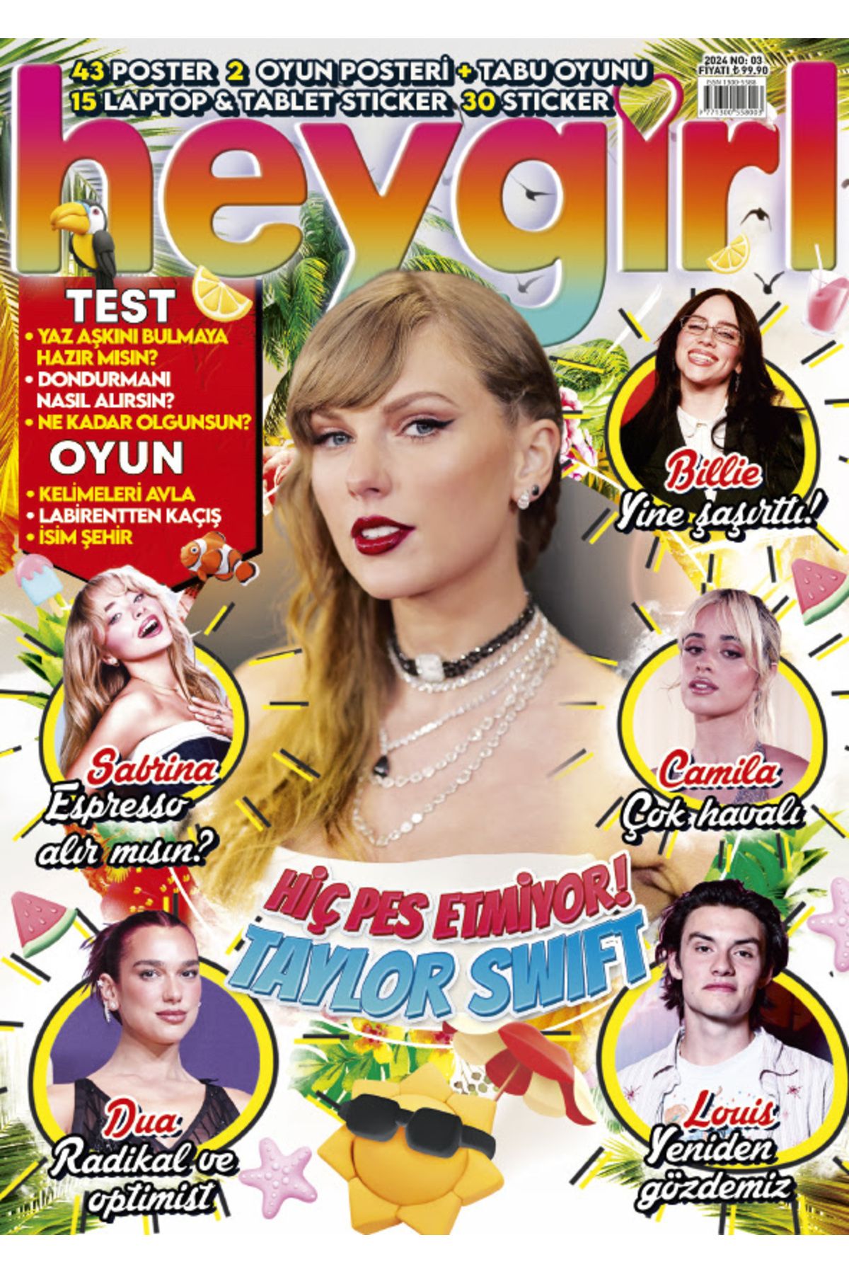 Doğan Burda Dergi Yayıncılık Heygirl Dergisi Yıllık Abonelik (6 SAYI)