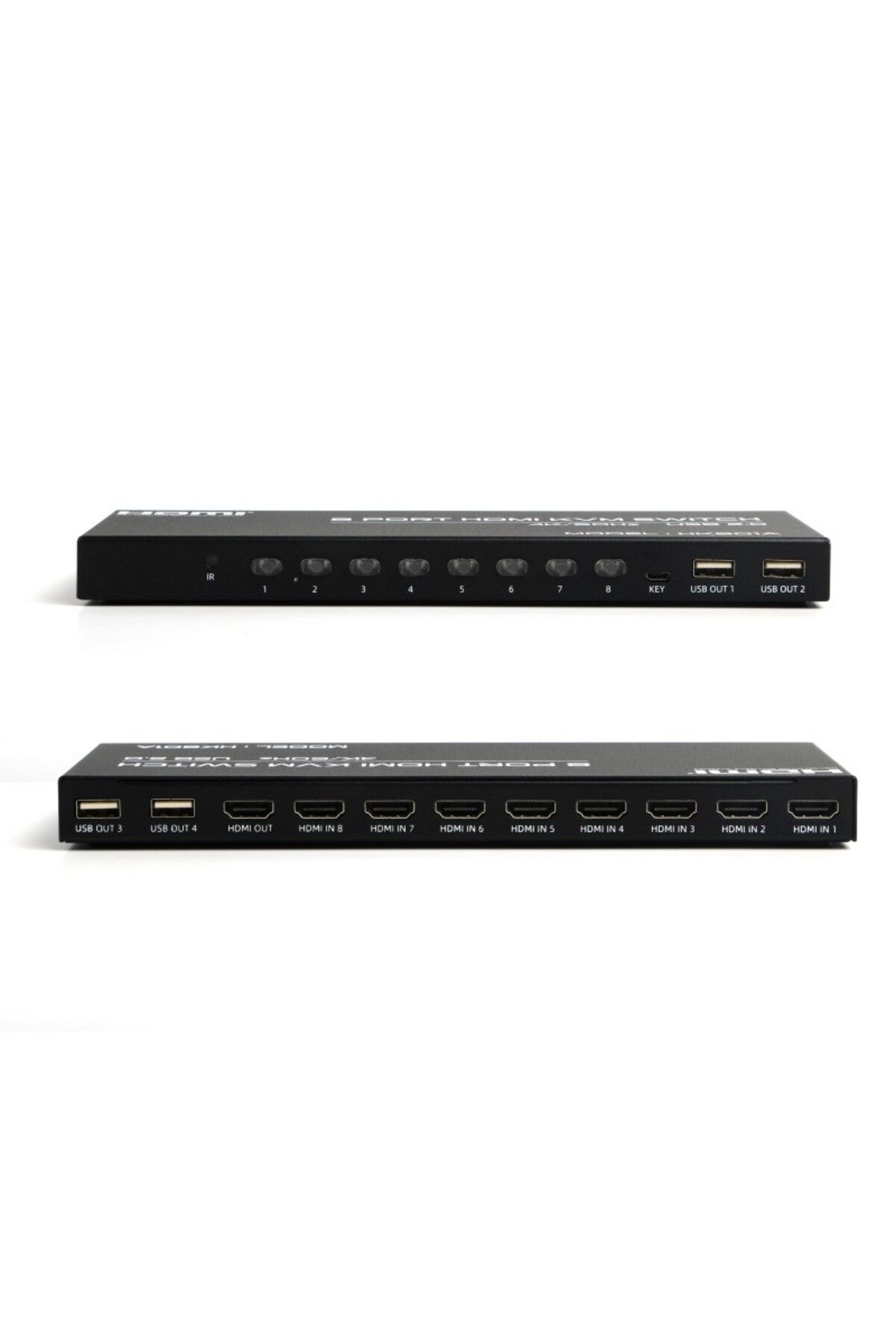 Dark 8 port 4K 60Hz HDMI KVM Switch (DK-AC-KVMHD8X1)