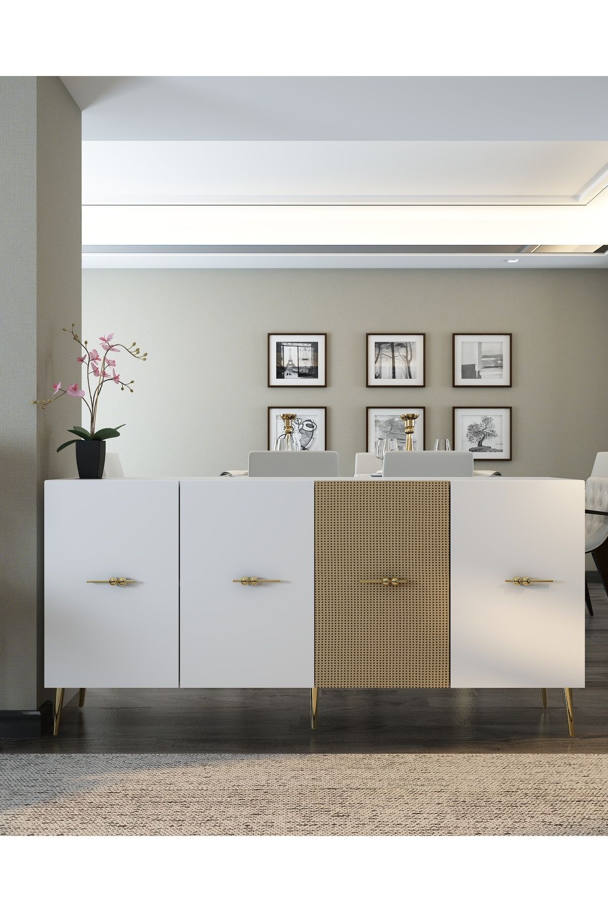 DemonteHome NORMDH (KB150) KONSOL BEYAZ HAZERAN