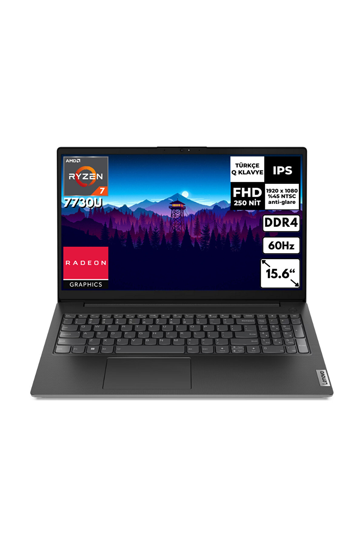 V15 G4 Ryzen 7-7730U 40GB 512 GB SSD 15.6? FHD FreeDos Notebook 82YY0013TR BT8