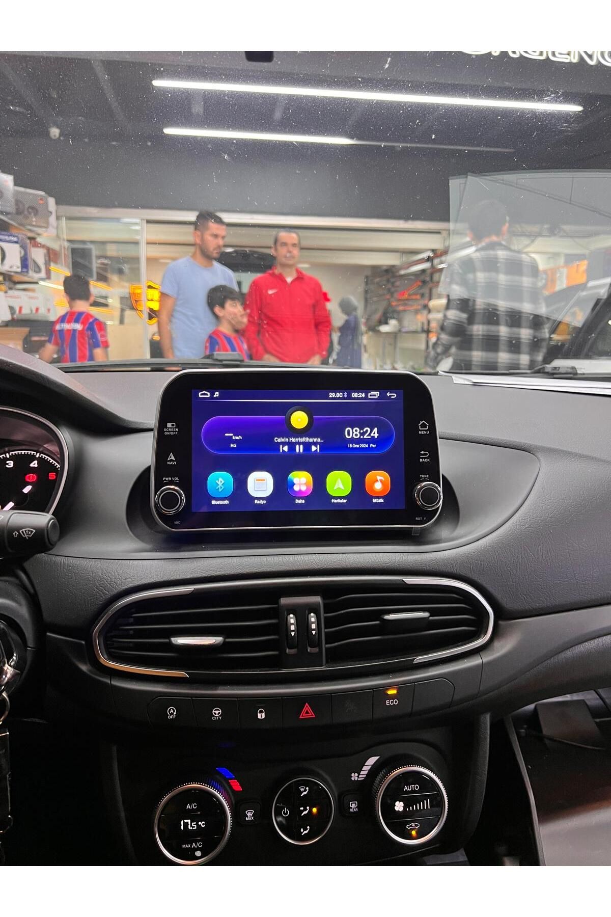 Cadence FIAT EGEA Göğüs Üstü 9 İnch Android 13 Multimedya Carplay Navigasyon 2+32 2020+Uyumlu