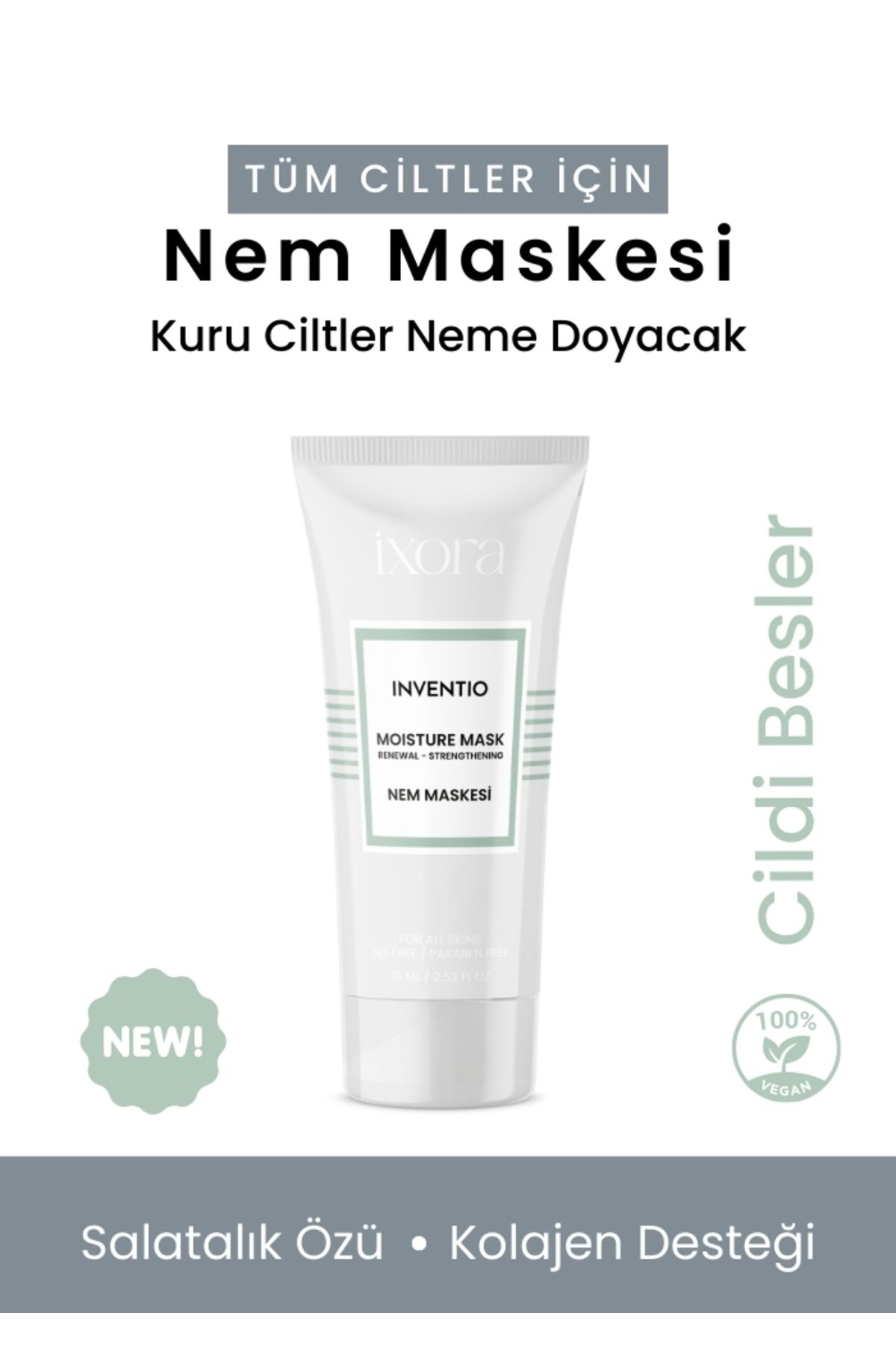 Ixora Inventio Nem Uyku Maskesi 75 ml
