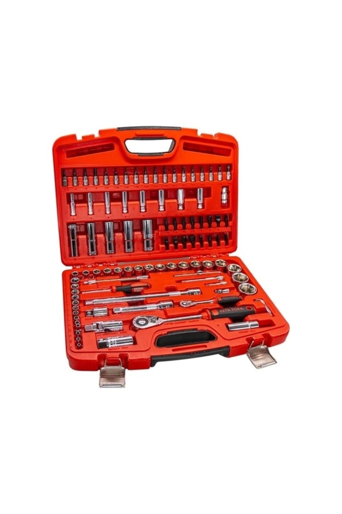 Genel Markalar Form C20-96ph2 1/4'' 1/2'' 6 Köşe Lokma Anahtar Takımı 96 Parça - C20-96ph2