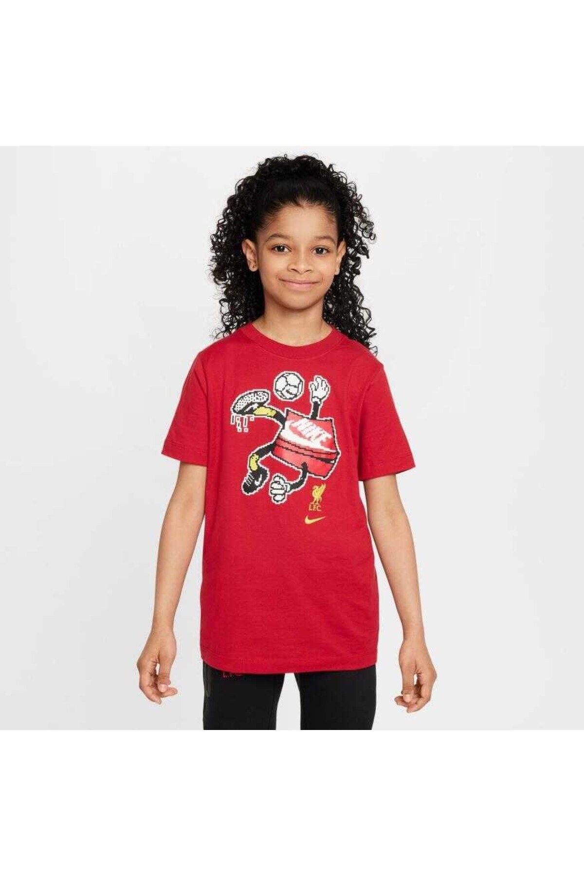 Nike Liverpool Fc Character Tee Çocuk Tişört FZ0170-687