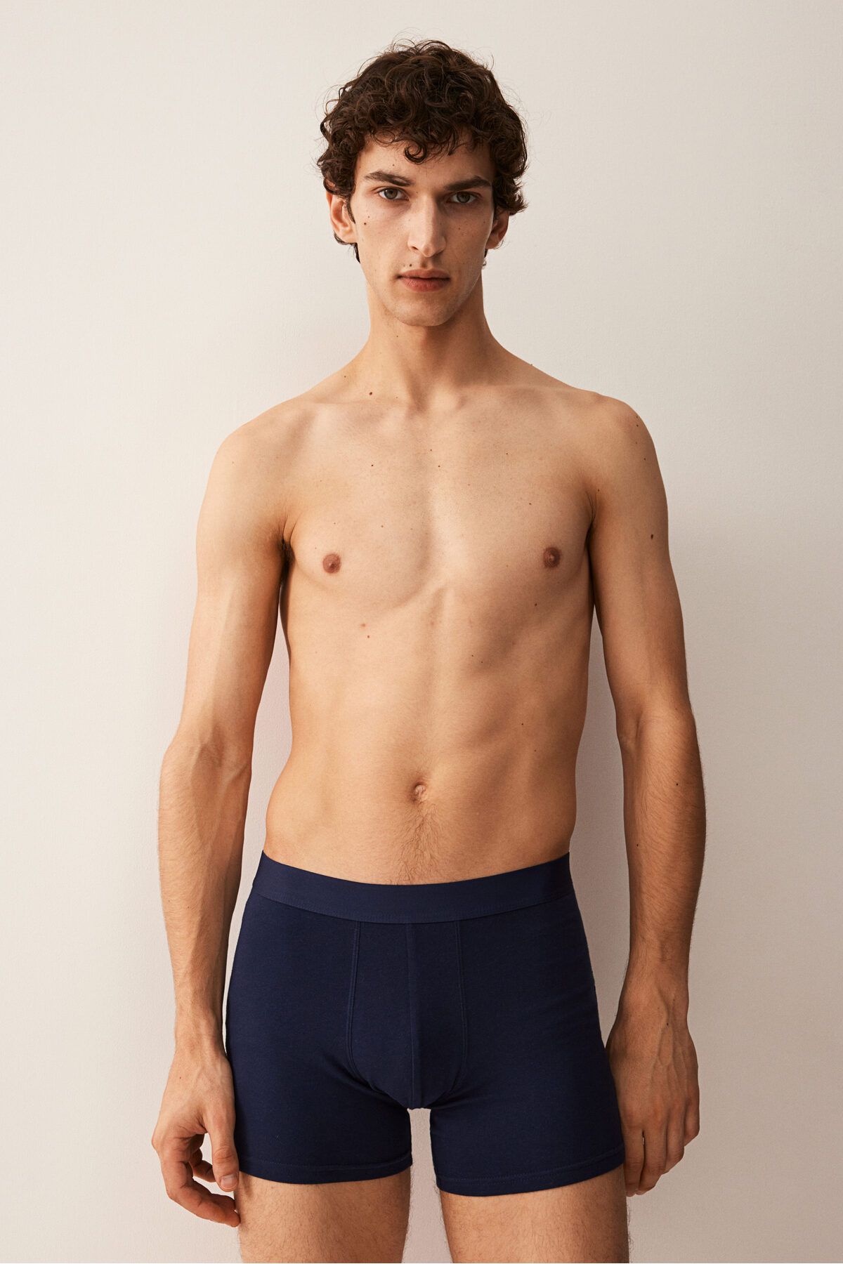 H&M 5'li Normal Paça Boxer Şort Lycra®