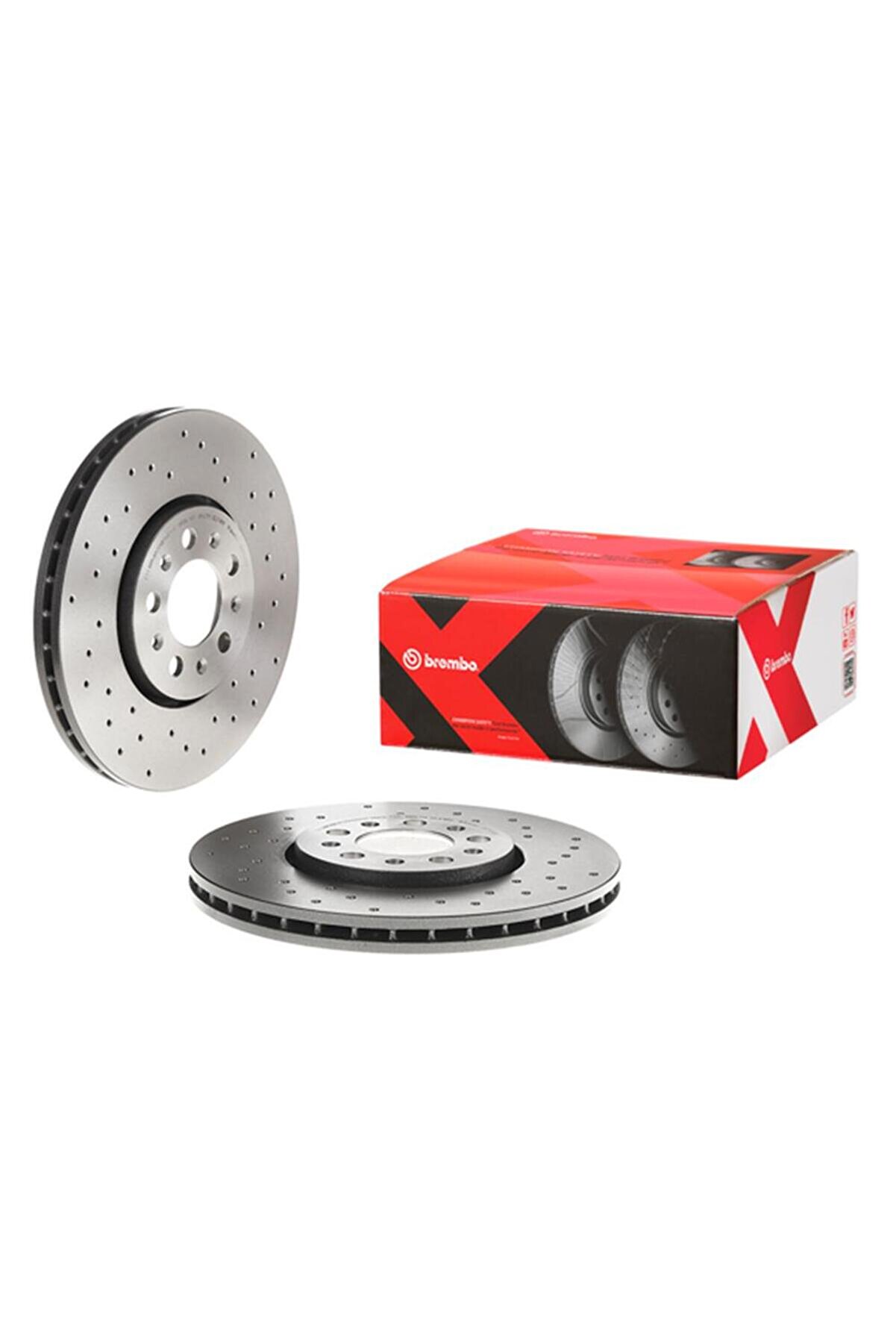 Rd126000 Sport Delikli Disk Seti Arka Subaru Impreza 2.5