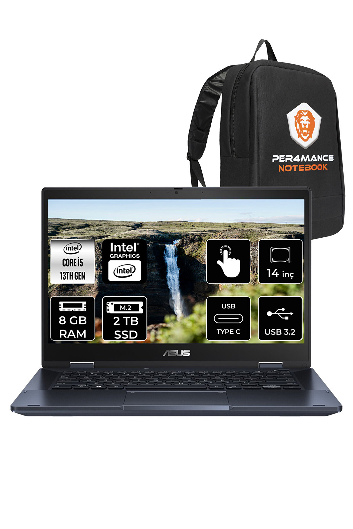 Expertbook B3 Flip i5 1335U 8GB RAM 2TB SSD 14