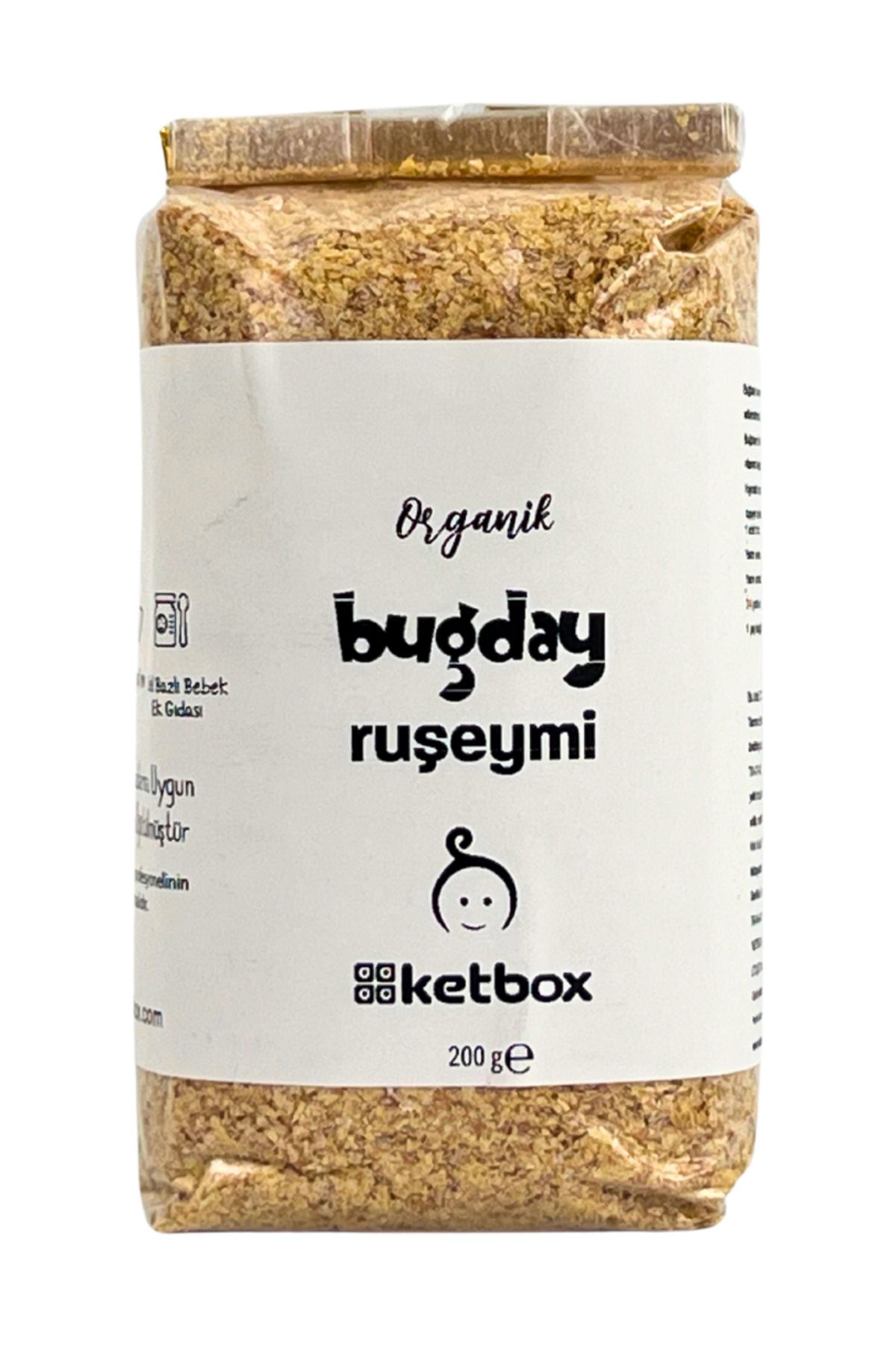 ketbox Organik Buğday Ruşeymi 200gr 8 Ay