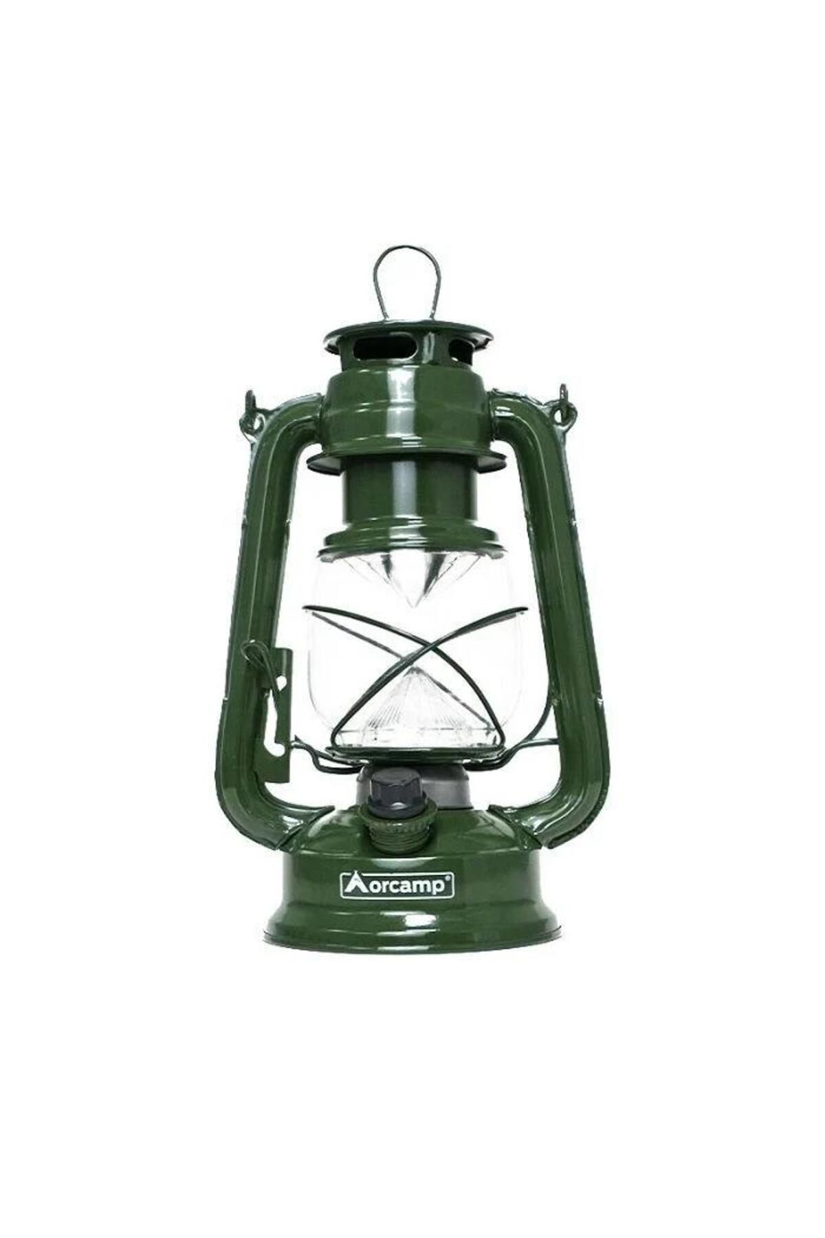 Orcamp Retro Led Kamp Feneri Yeşil