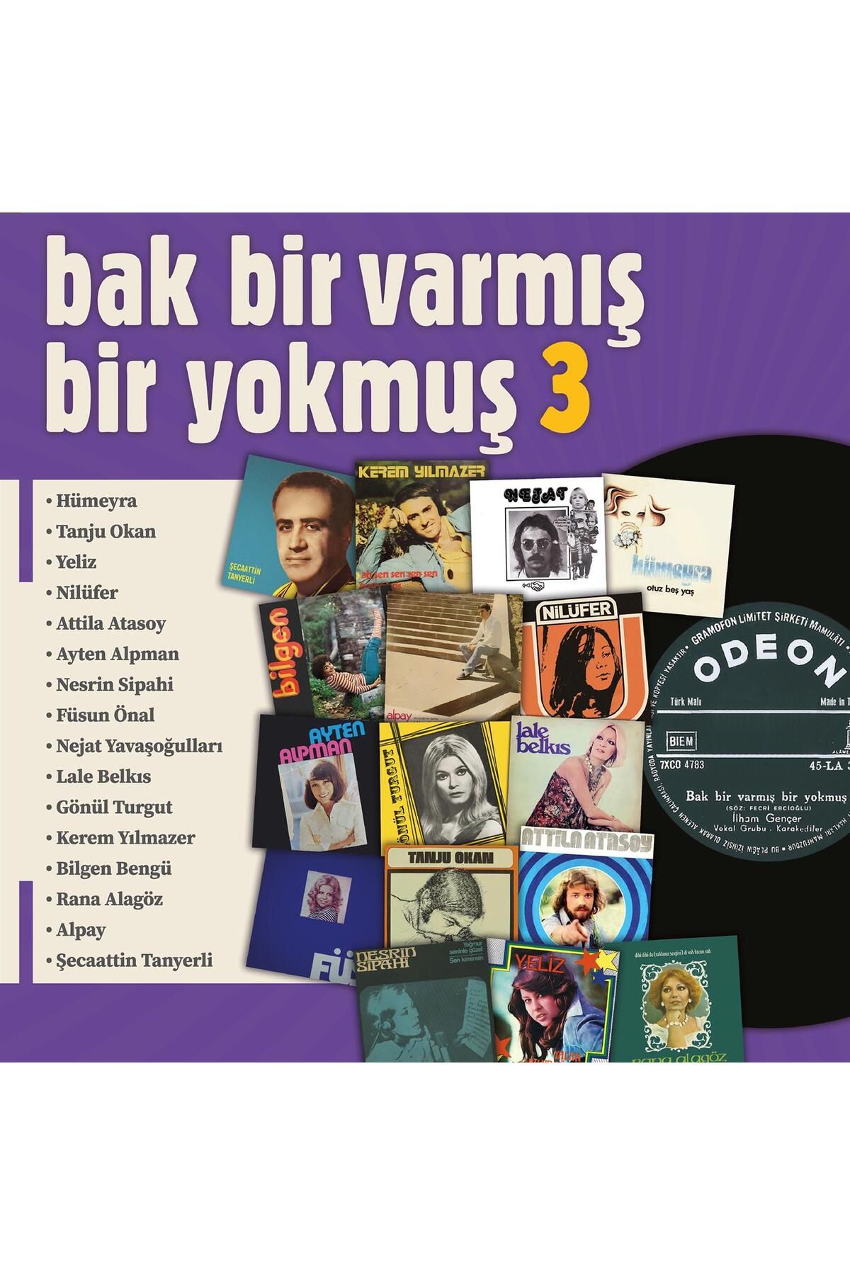 Odeon Bak Bir Varmış Bir Yokmuş Vol.3 (Plak)