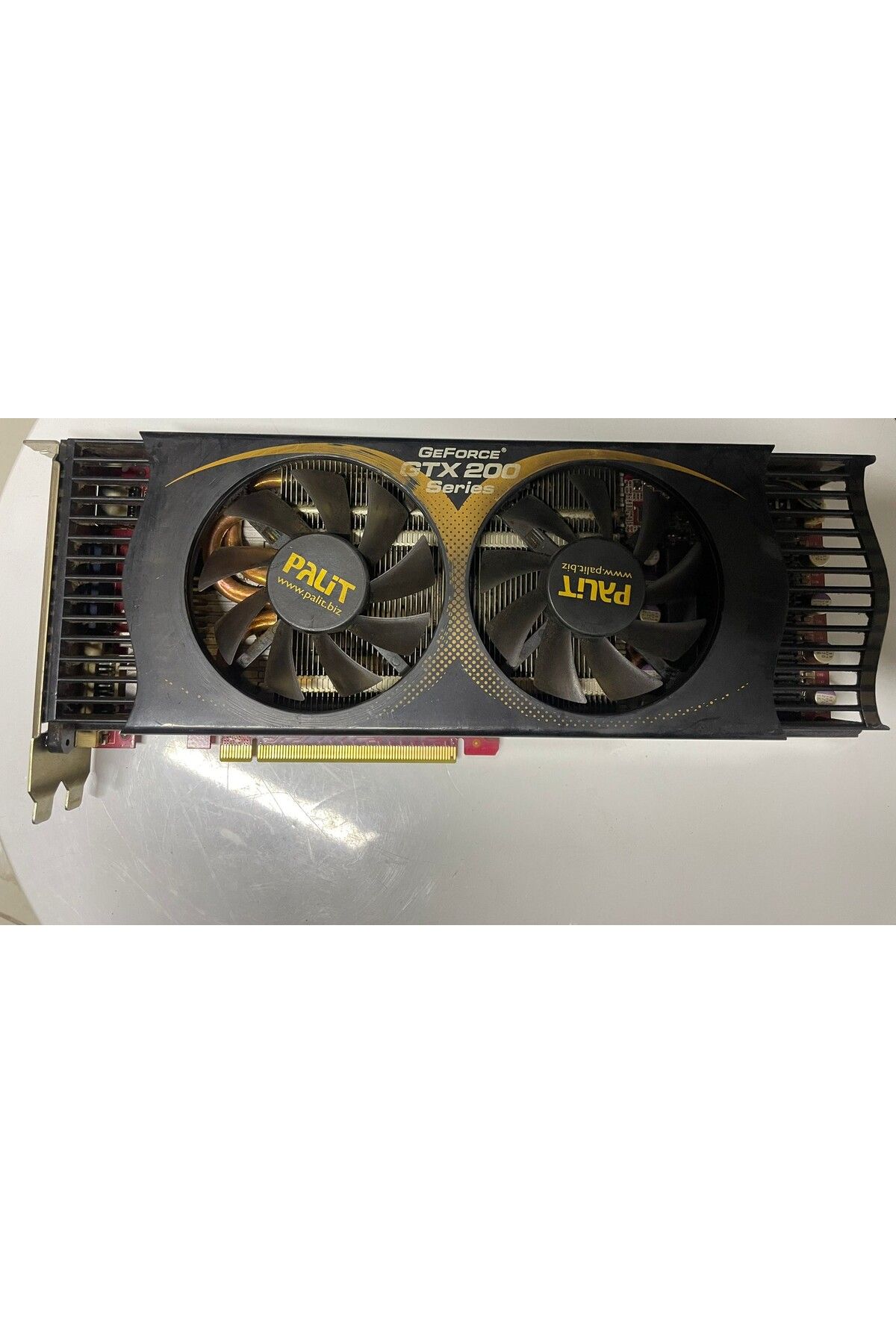 PALIT Nvidia GeForce GTX 260 896MB 448Bit GDDR3 DirectX 10 PCI-Express Ekran Kartı (Refurbished)