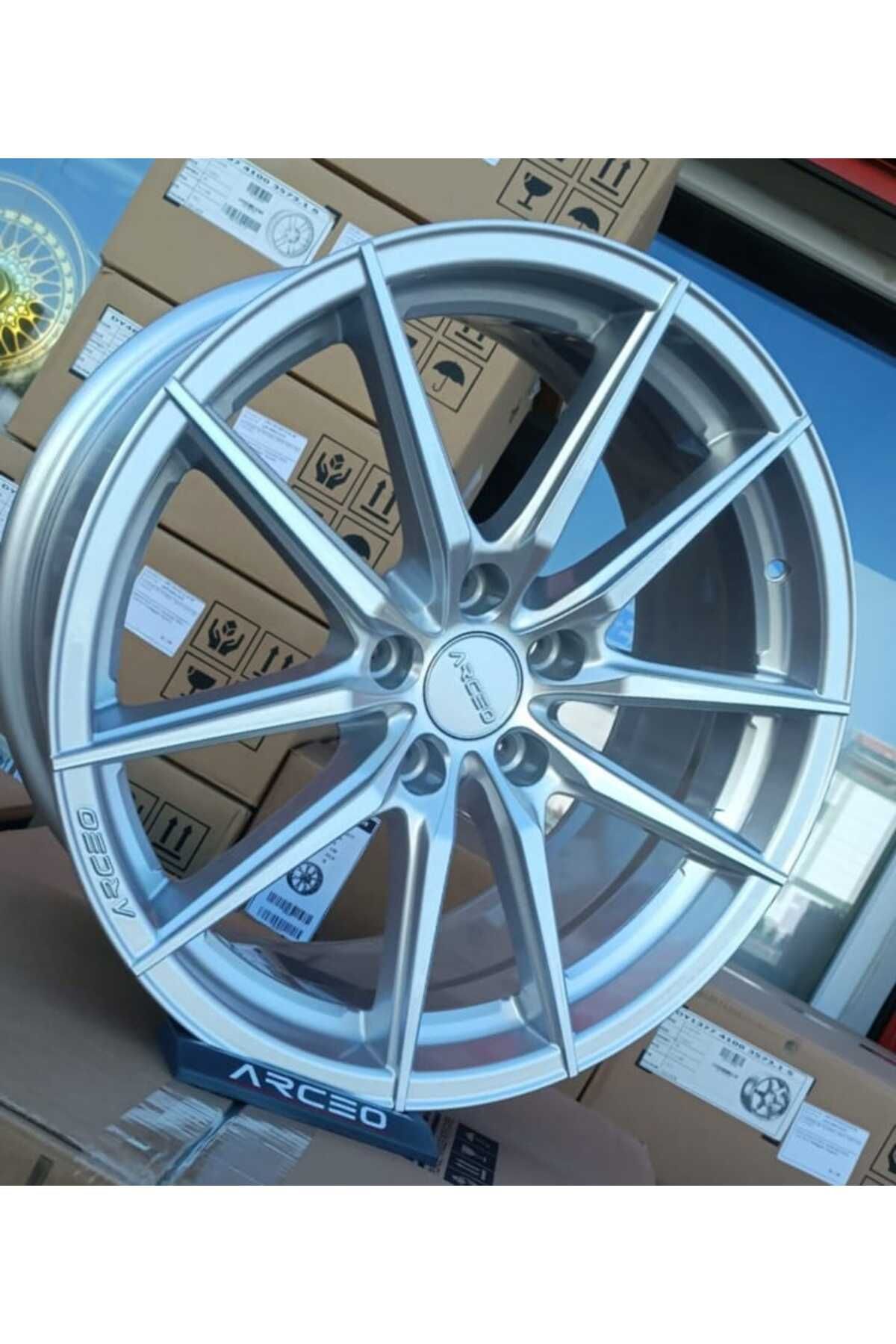 Arceo MONACO JANT 7.5X17 5X114.3 17* ET.35 CB:73.1 SİLVER JANT-4 ADET TOYOTA HONDA HYUNDAİ RENAULT