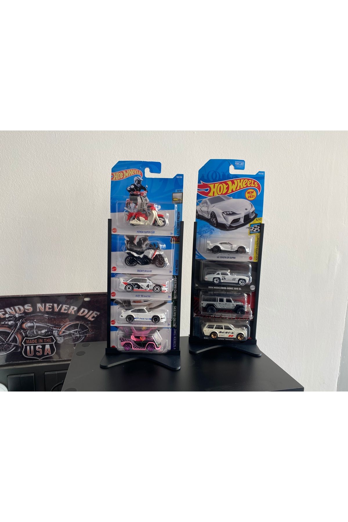 FMK HOBBY 1:64 Hotwheels Model Araba Standı (5 adet kapasiteli)