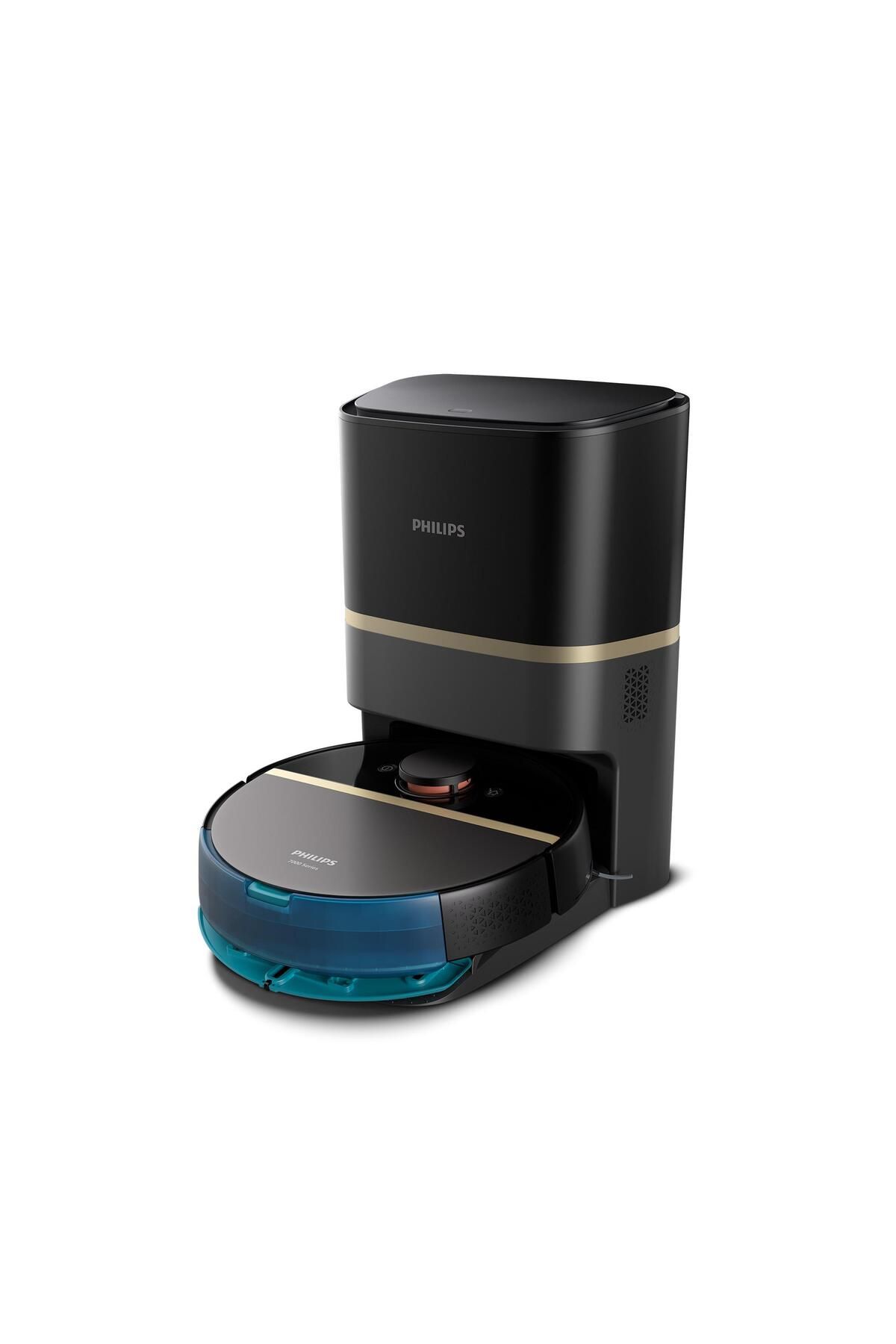Philips Homerun 7100 Serisi Islak Kuru Moplu Toz Toplama Istasyonlu, 30 Gün Kapasiteli - XU7100/01