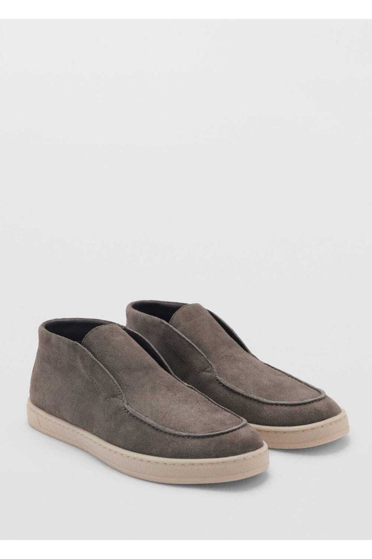 MANGO Man Casual Süet Bot