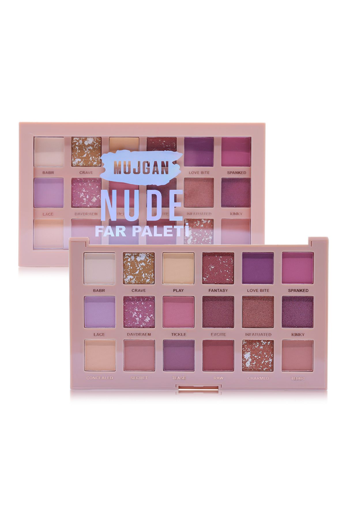 MUJGAN Hudamoji Nude 18'li Far Paleti