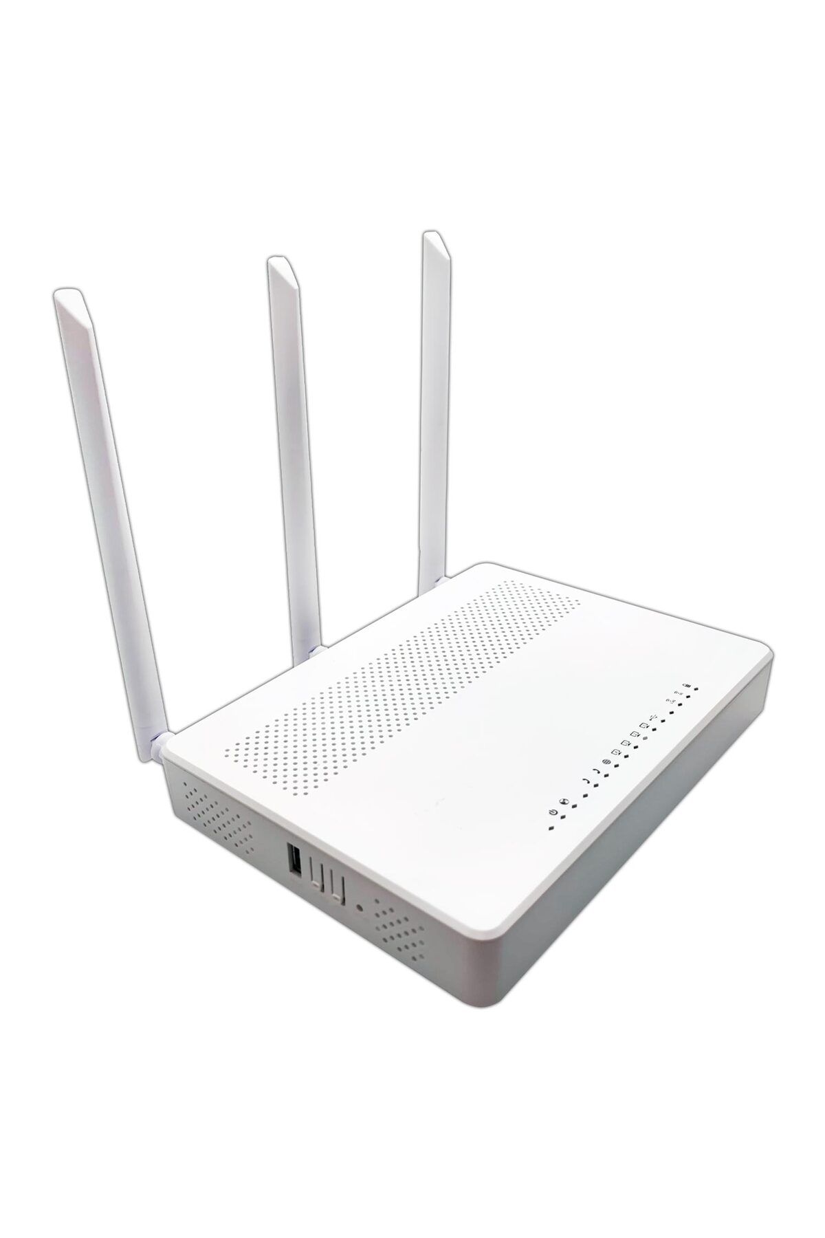 Genel Markalar NUCOM NC-WR764TGV Kablosuz Modem Router 3 Antenli 1xWan 4xLan + 2Fxs Portlu 1750 Mbps 5Ghz Usb Giriş