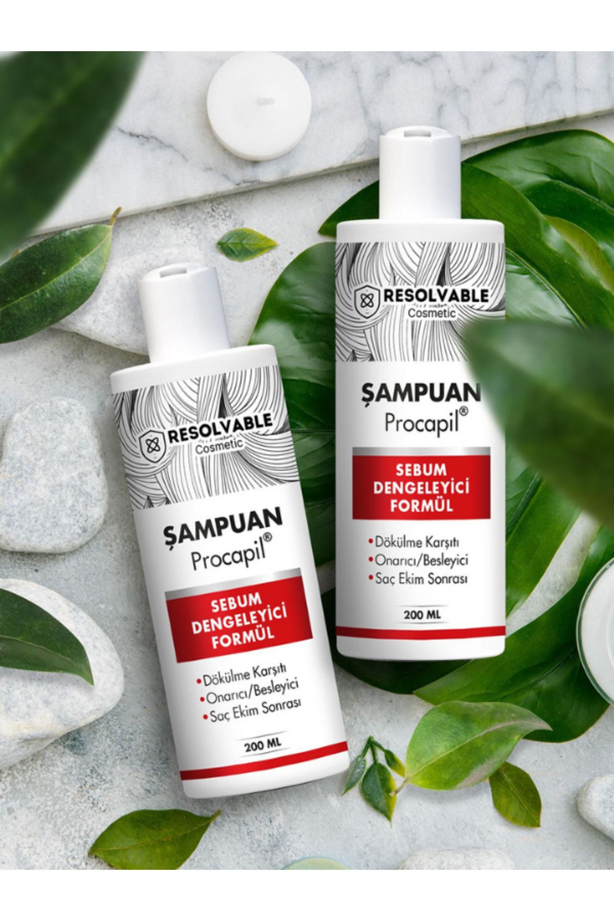 Resolvable Kozmetik Saç Dökülmesi Karşıtı Procapil Şampuan 200ml