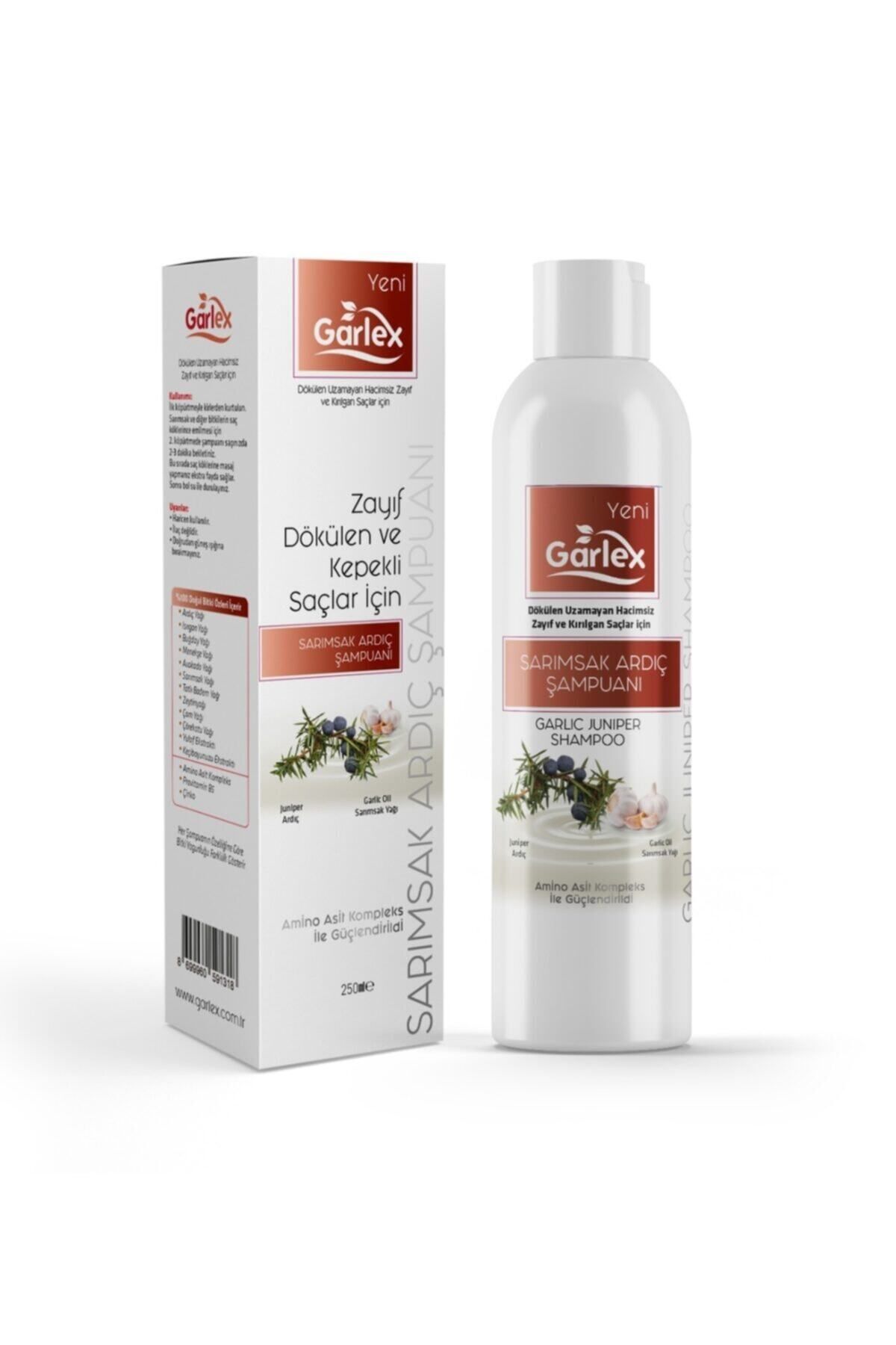 Garlex Sarımsak & Ardıç Şampuanı 250 ml 5547364388047