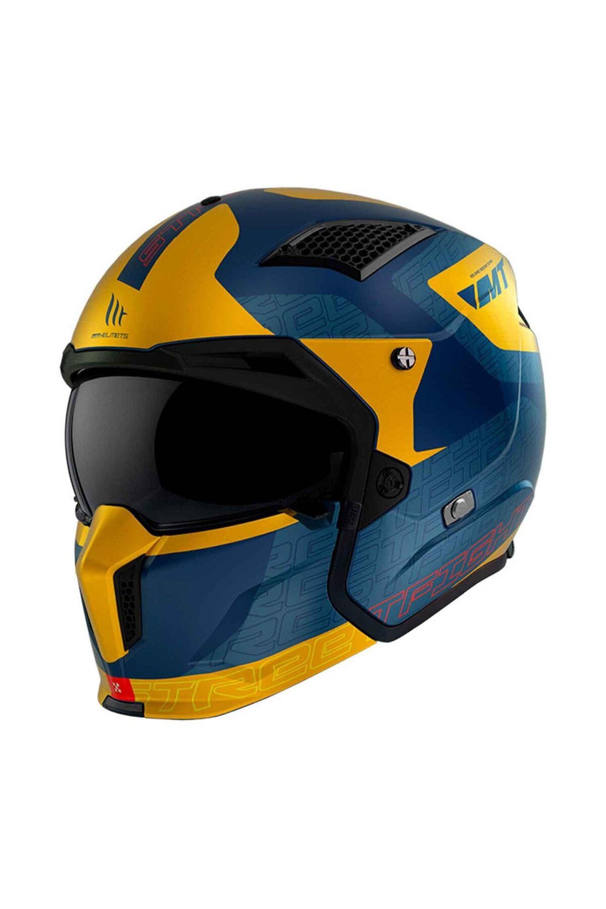MT Streetfighter Sv Totem C3 Çene Açılır Kask