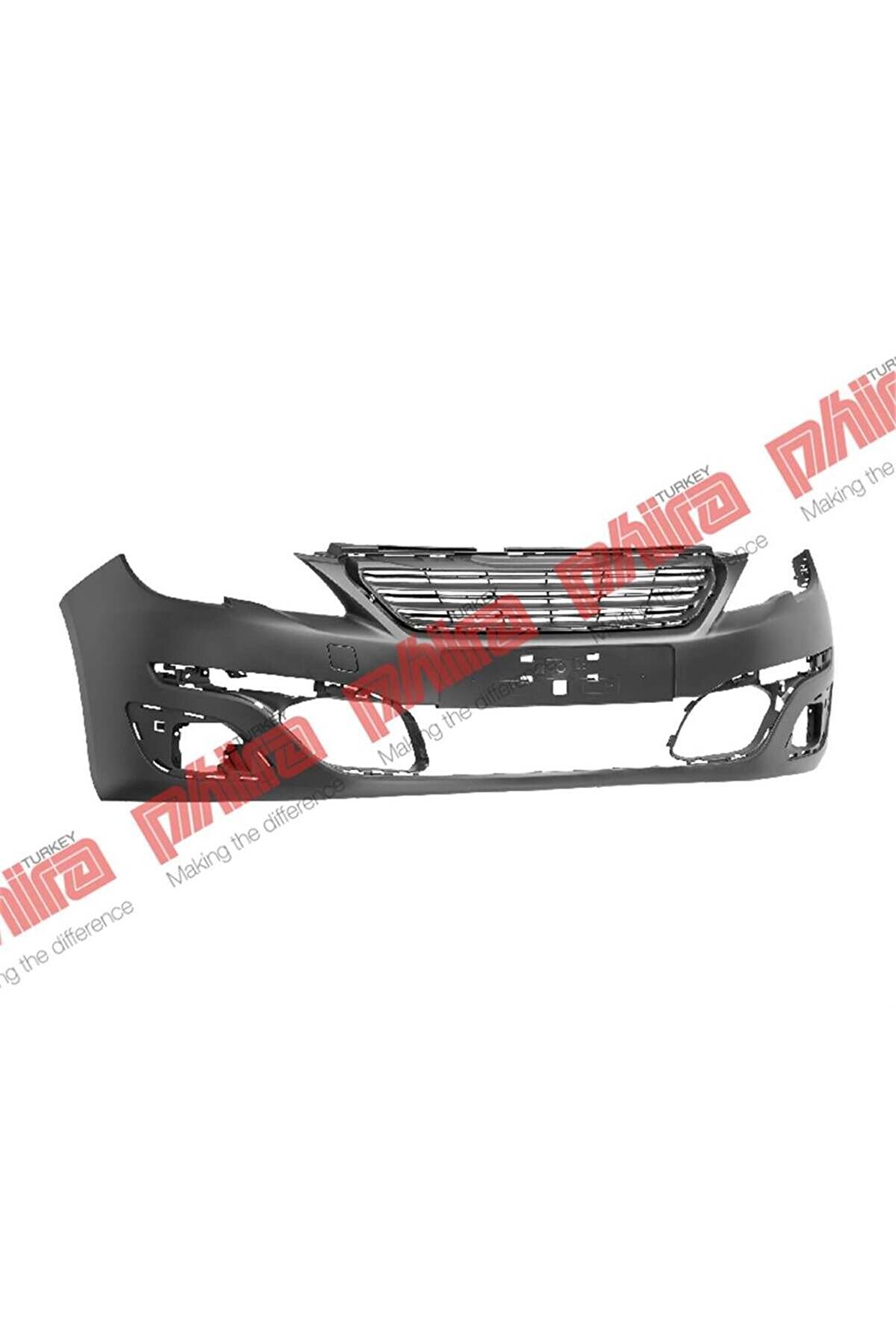 PHIRA OEM NO1911610742180- UYUMLU PEUGEOT 308 2013 TAMPON ÖN 4 SENSÖRLÜ  ASTARLI 308-13230