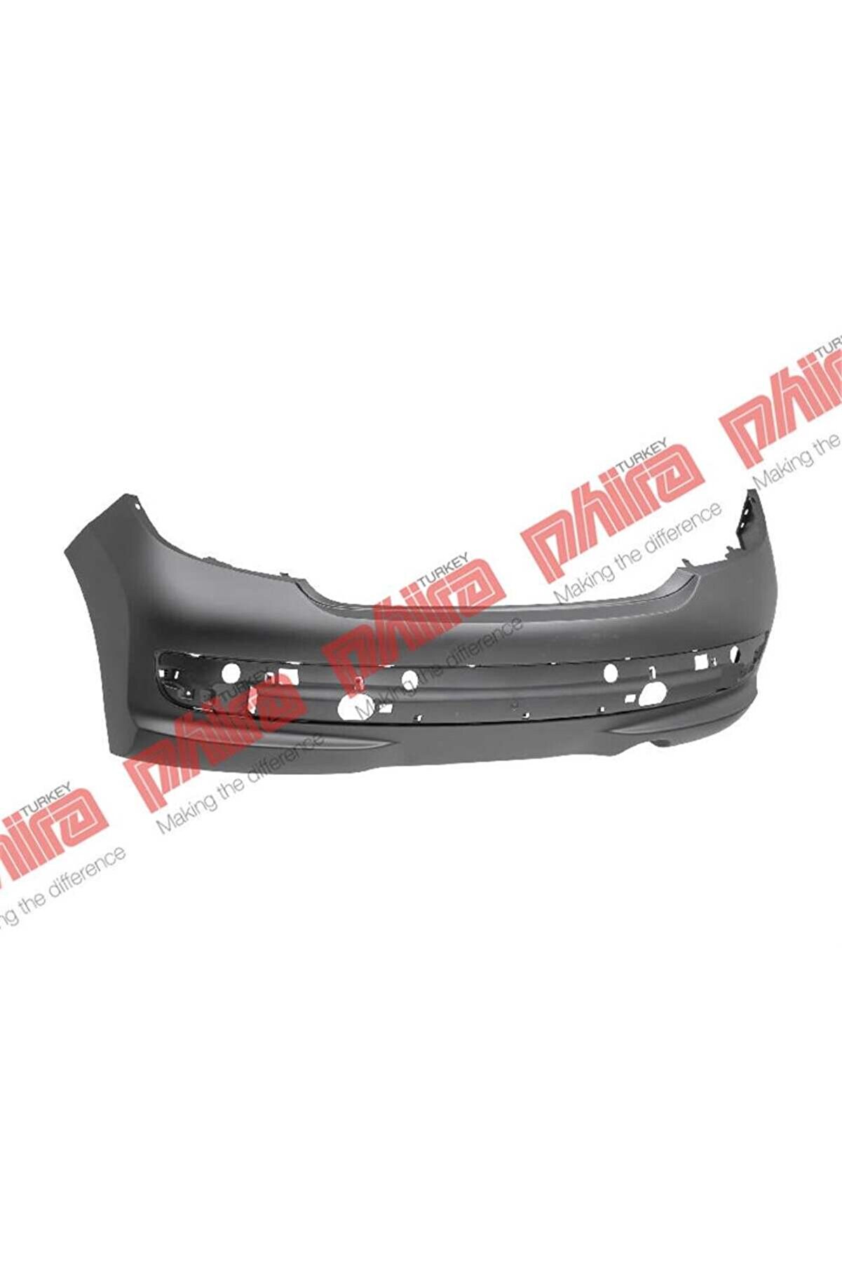 Peugeot 207 Arka Tampon Sport Astarlı Oem No237410Z6- 2006