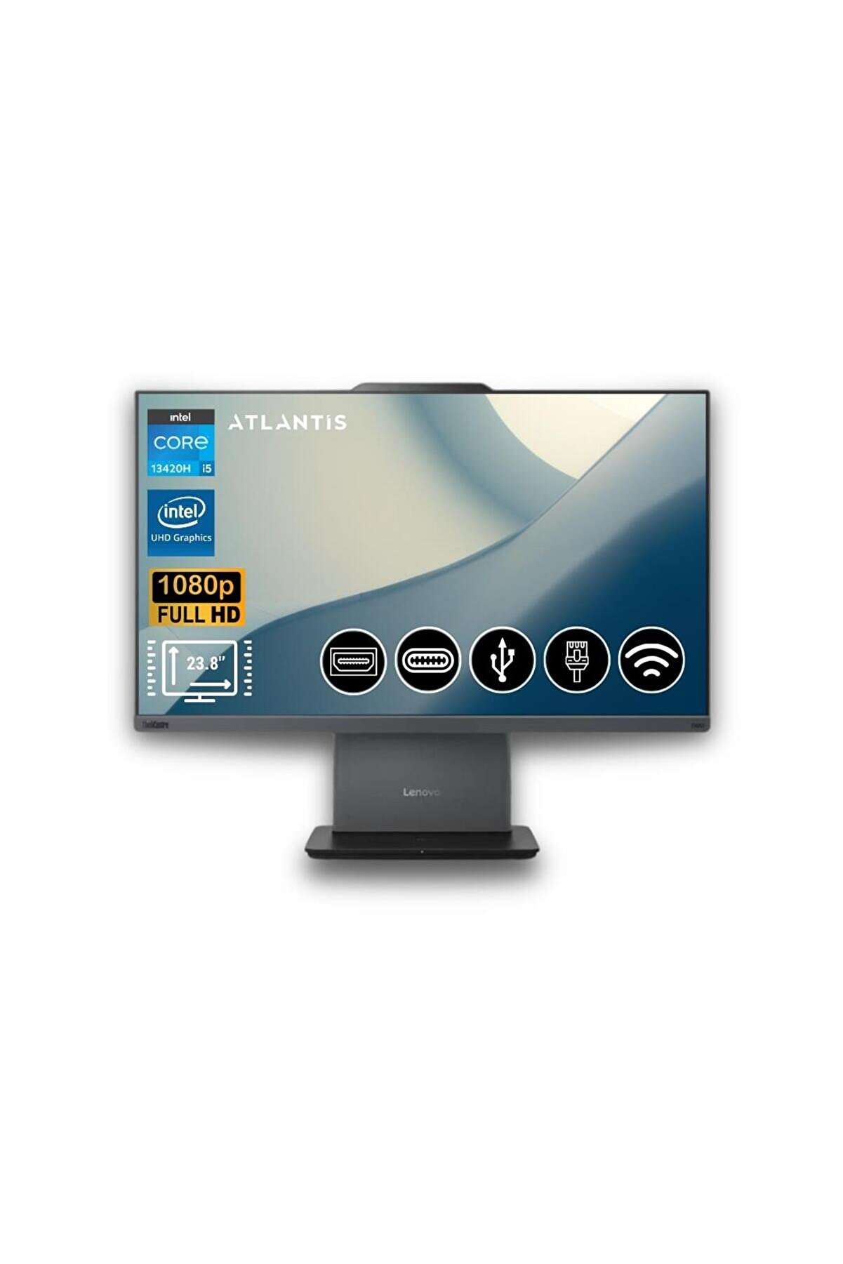 ThinkCentre neo 50a 24 Gen 5 I5-13420H 16GB 1TB M.2 SSD  12SC000QTR  ATL6  23.8