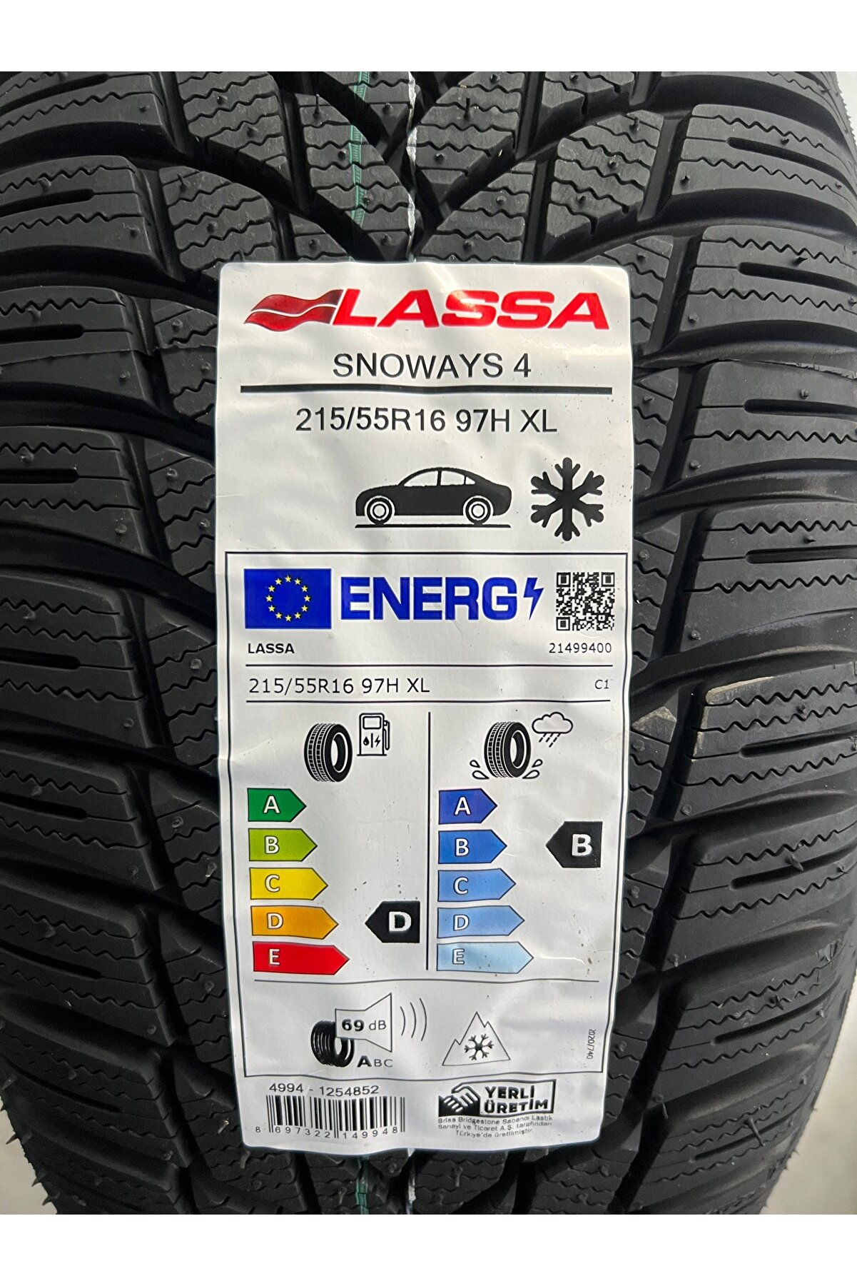 / 215/55R16 (SNOWAYS 4) 2024 KIŞ LASTİĞİ