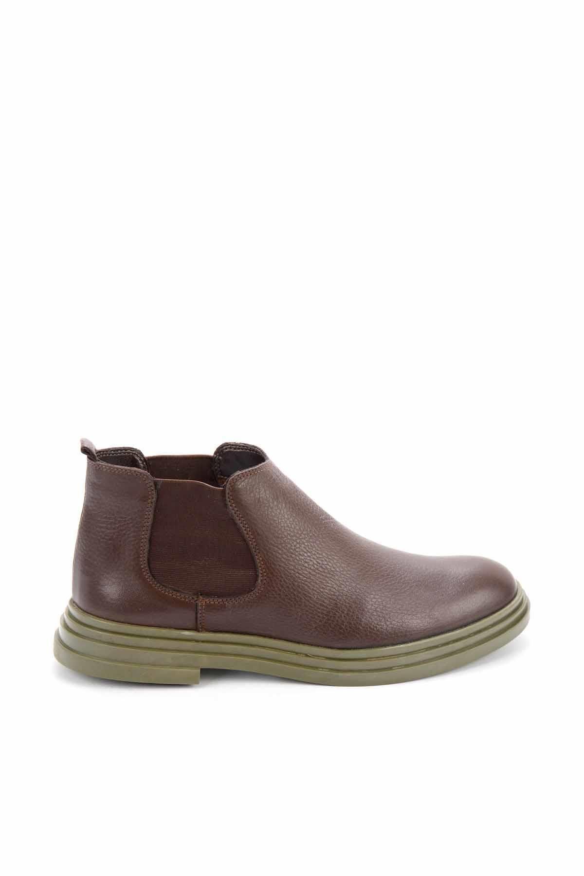 Bambi Kahve Leather Erkek Bot & Bootie E02556040003